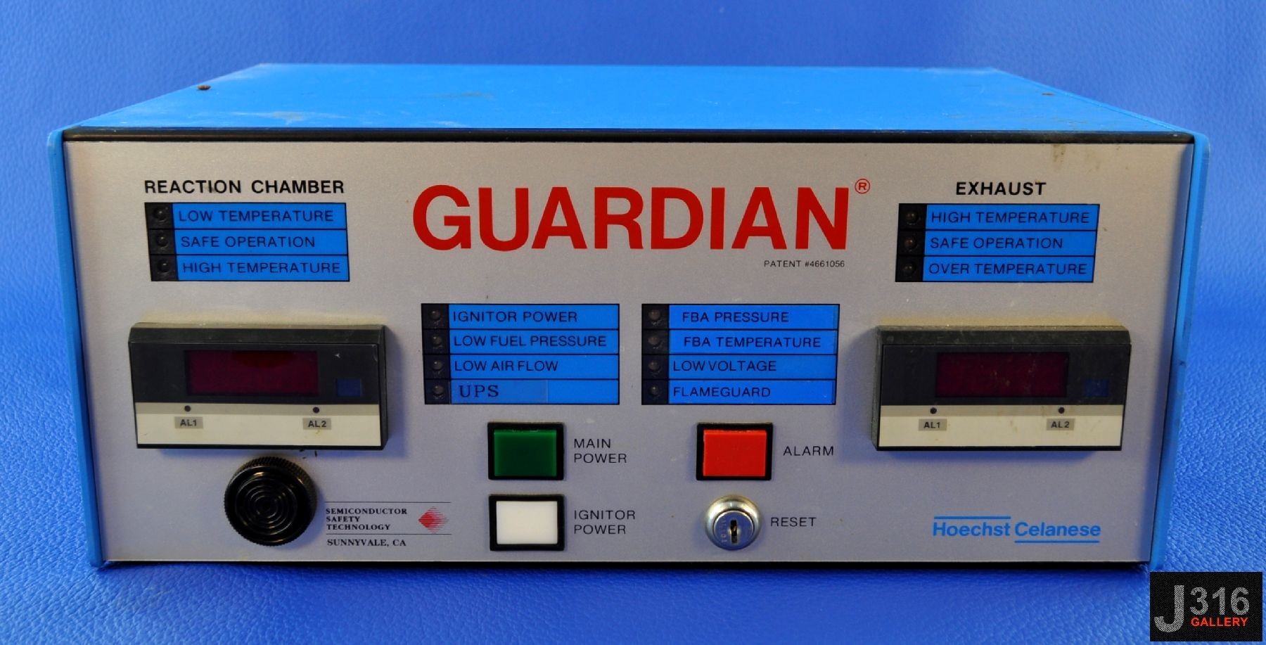 3401 HOECHST CELANESE GUARDIAN REACTION CHAMBER CONTROLLER (PARTS) GMA 9408