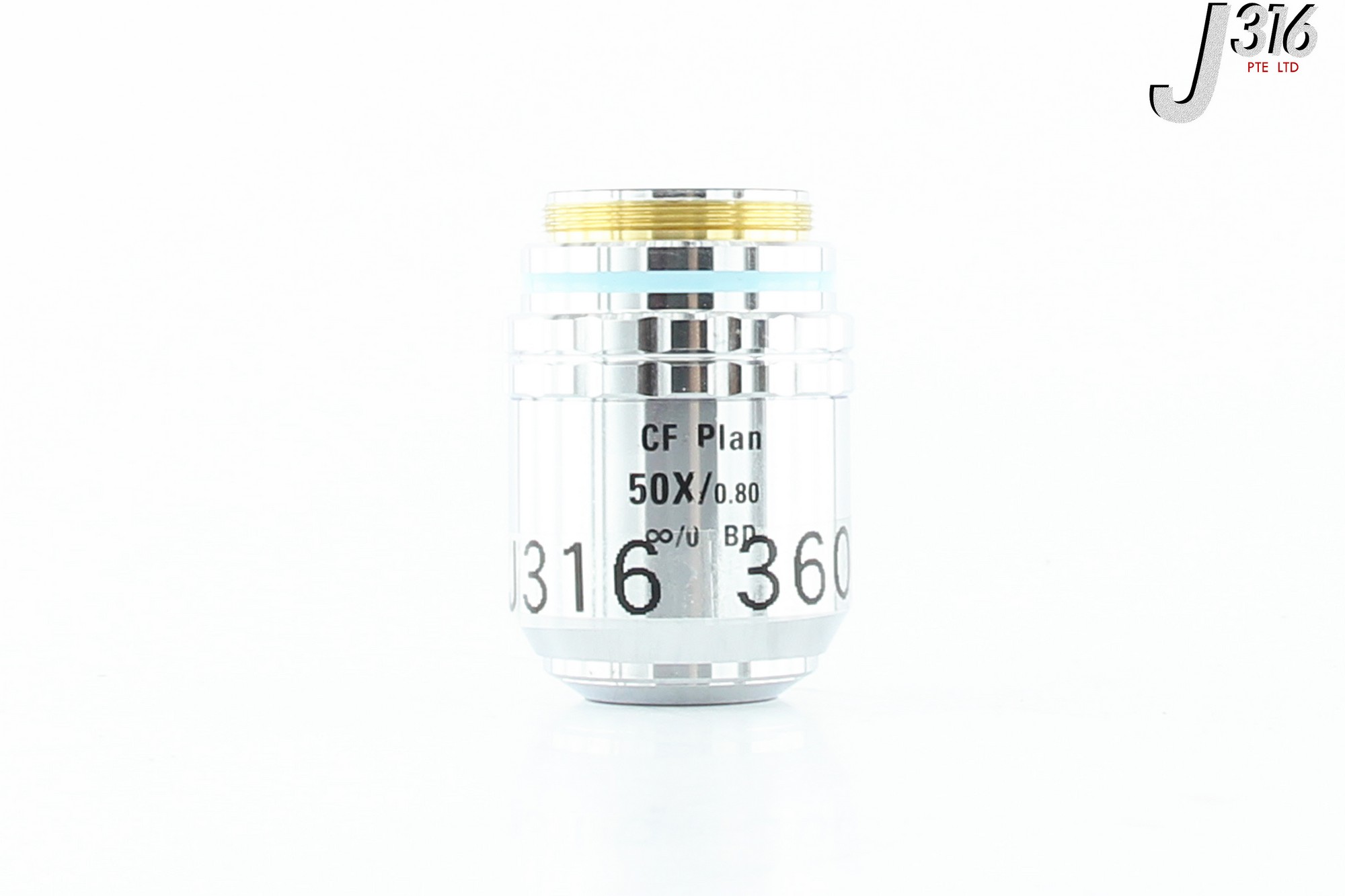 3608 NIKON 50X CF PLAN MICROSCOPE OBJECTIVE LENS 50X/0.80 BD WD 0.54