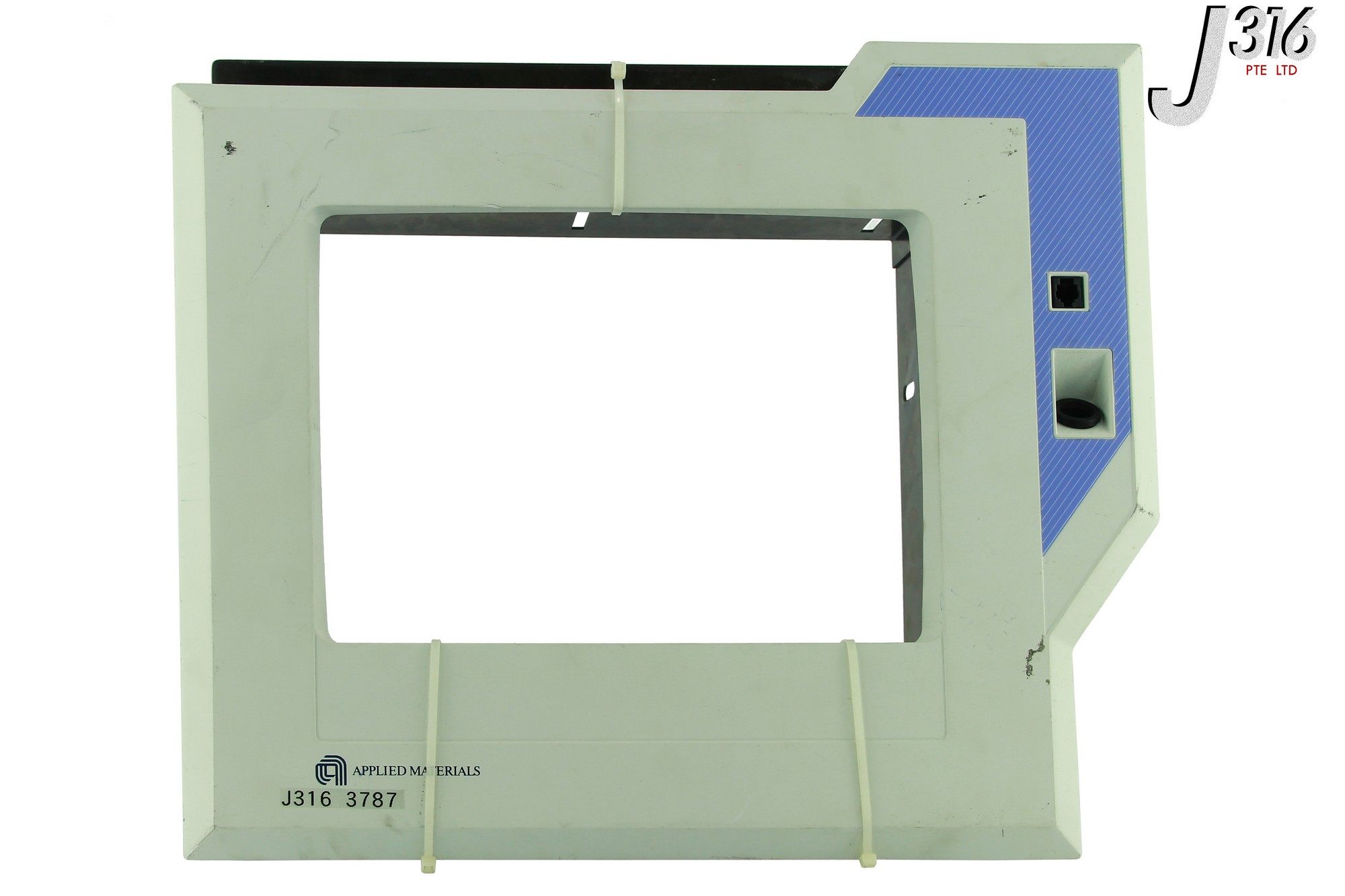 3787 APPLIED MATERIALS THRU-THE-WALL VGA MONITOR FRAME 0010-70385