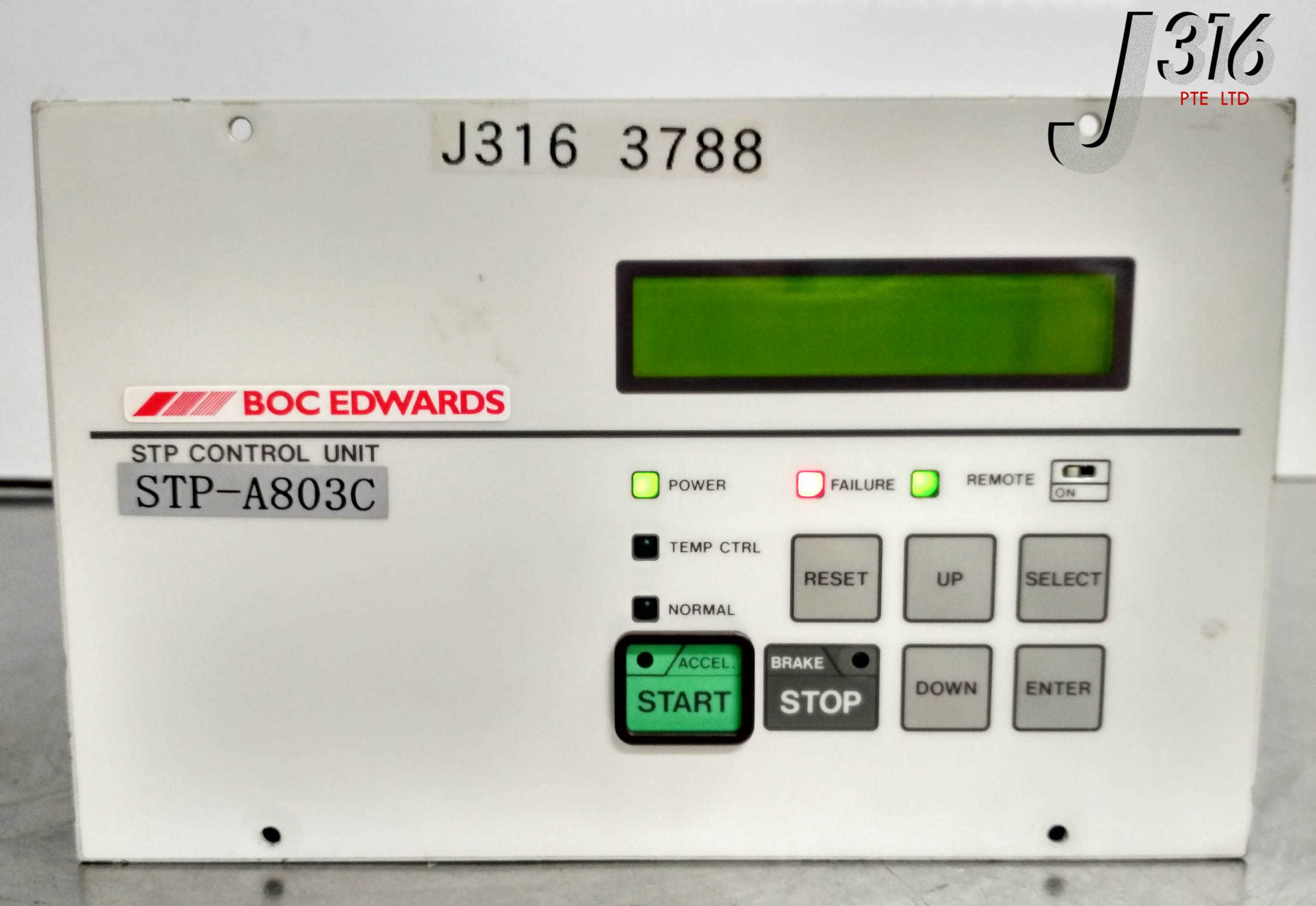 3788 BOC EDWARDS TURBOMOLECULAR PUMP CONTROL UNIT SCU-A803C