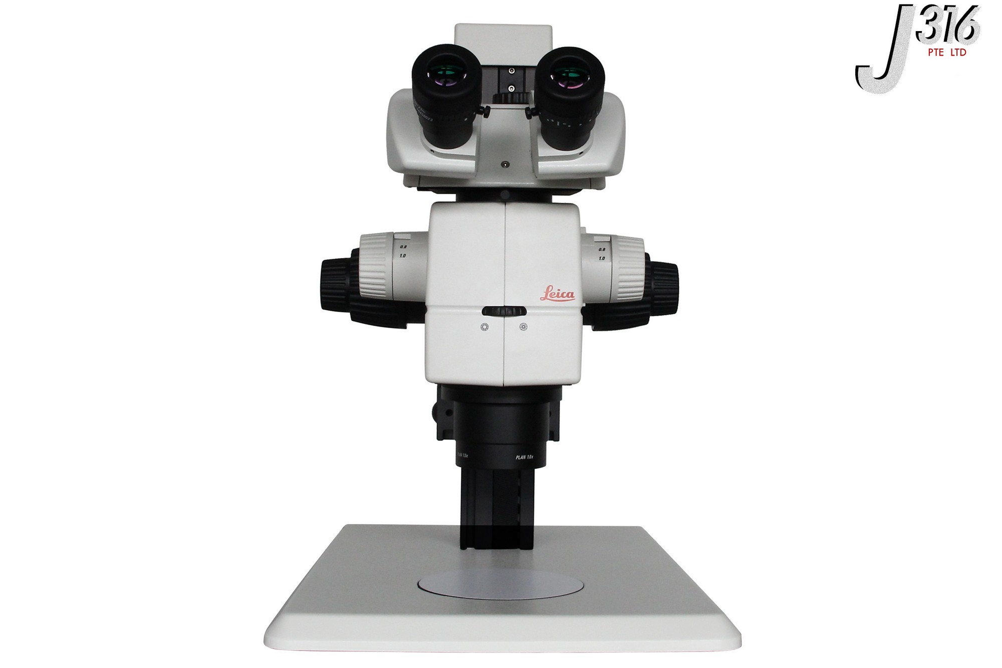 3898 LEICA MICROSYSTEM MICROSCOPE W/ JVC CCD CAMERA PN:TK-C9511EG M125