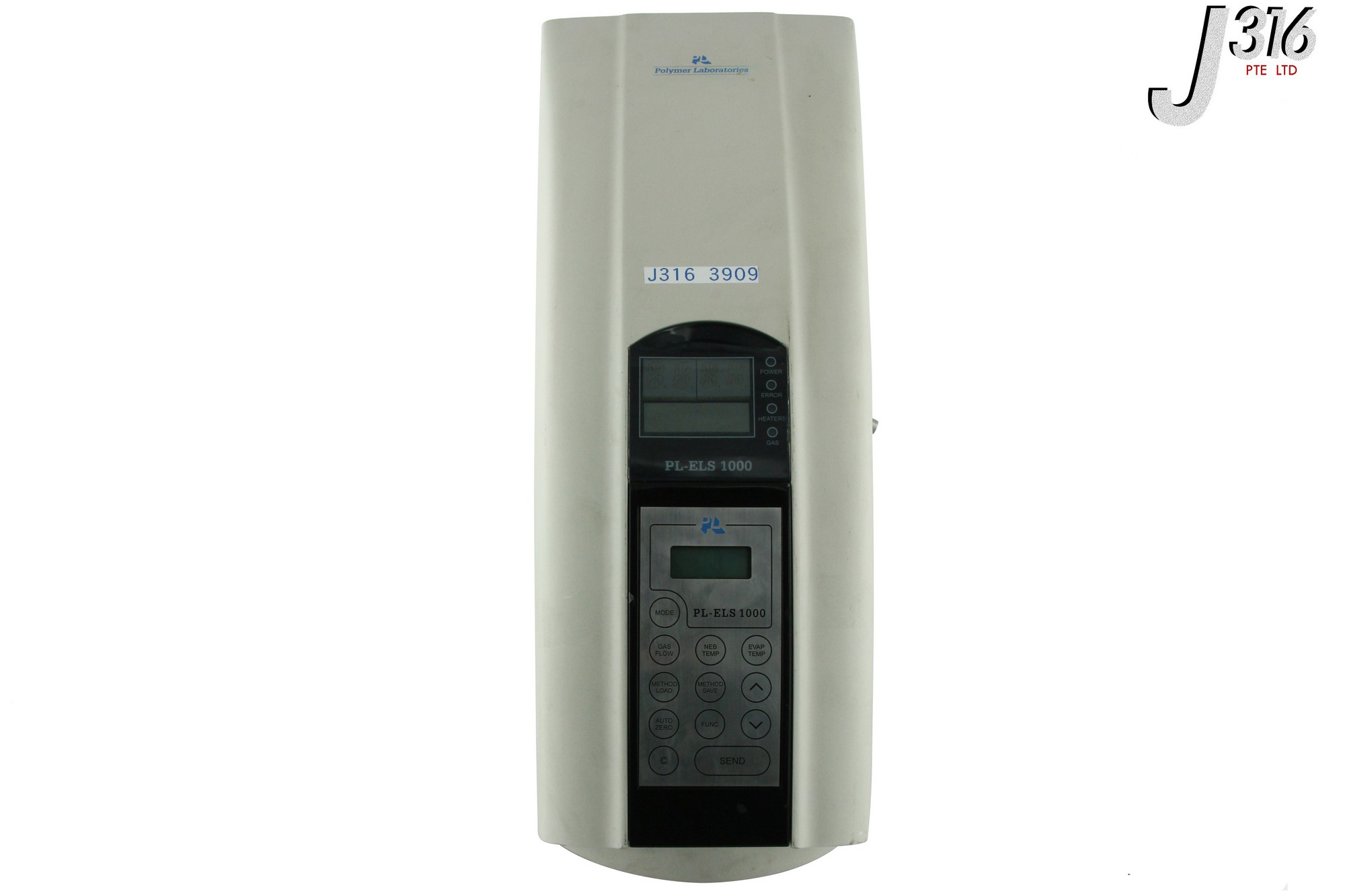 3909 POLYMER LABORATORIES EVAPORATIVE LIGHT SCATTERING DETECTOR PL-ELS 1000