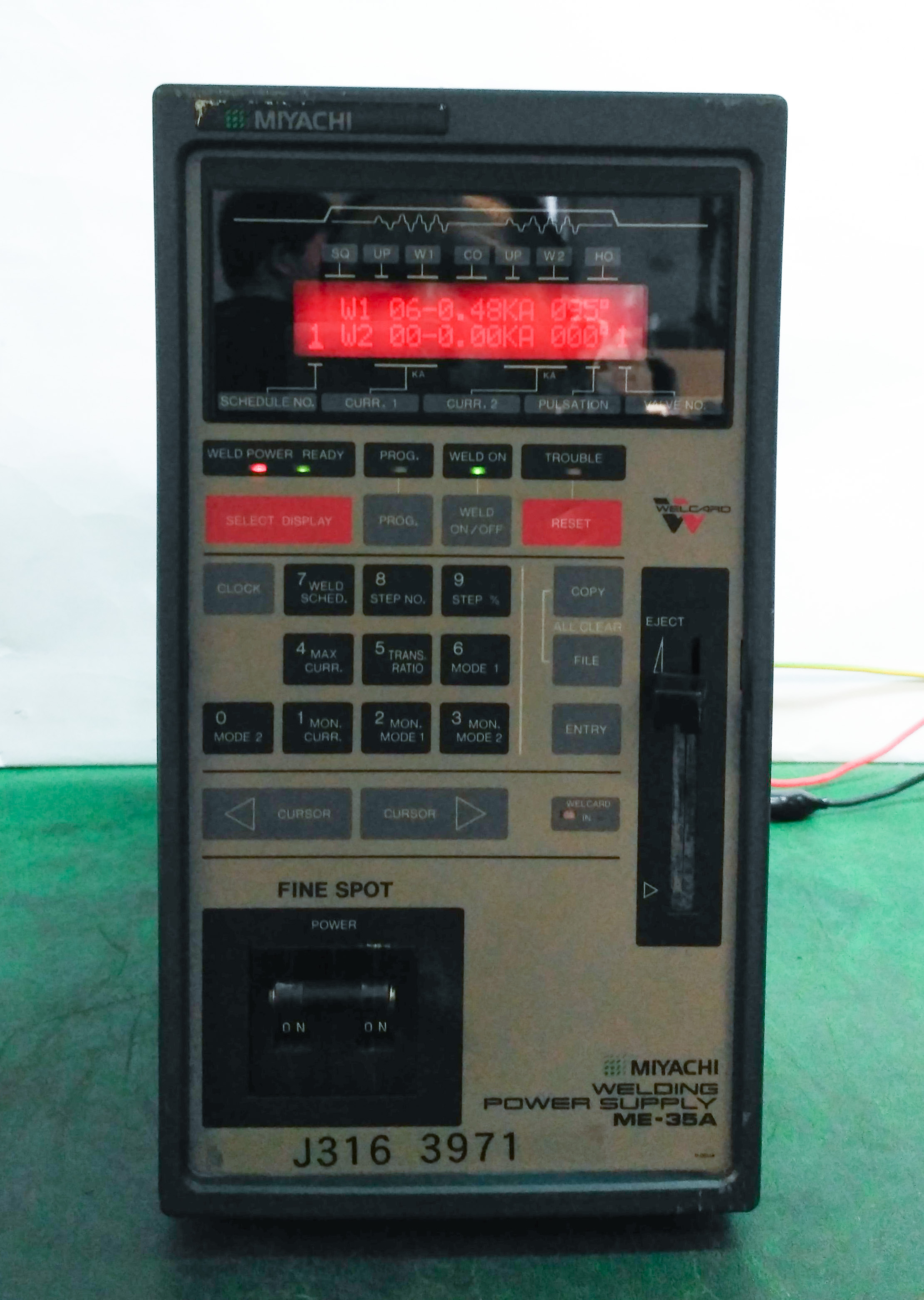 3971 MIYACHI WELDING POWER SUPPLY ME-35A