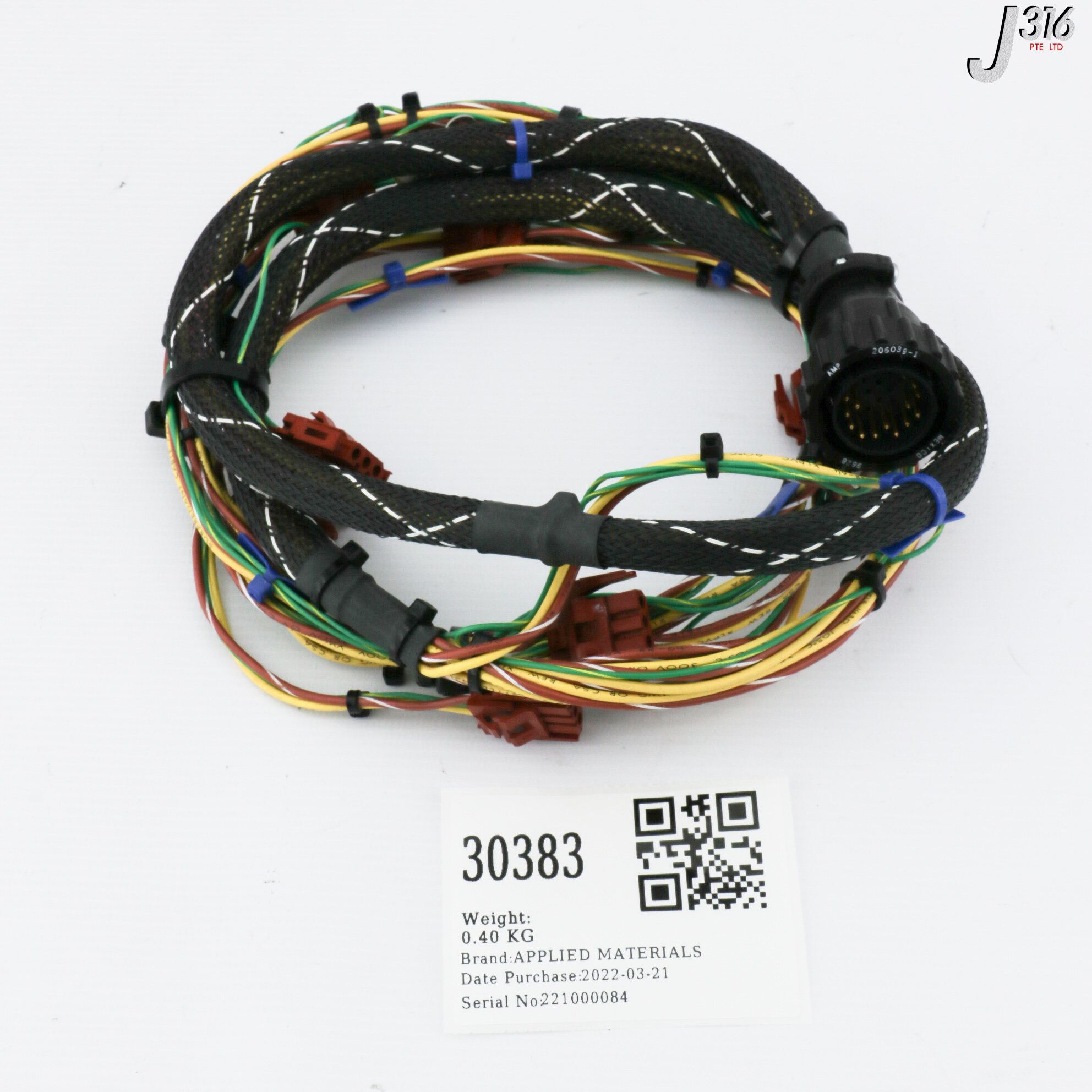 30383 APPLIED MATERIALS HARNESS ASSY, AMPULE, THERMO-ELECTRIC, LENGTH: 1M 0140-09305