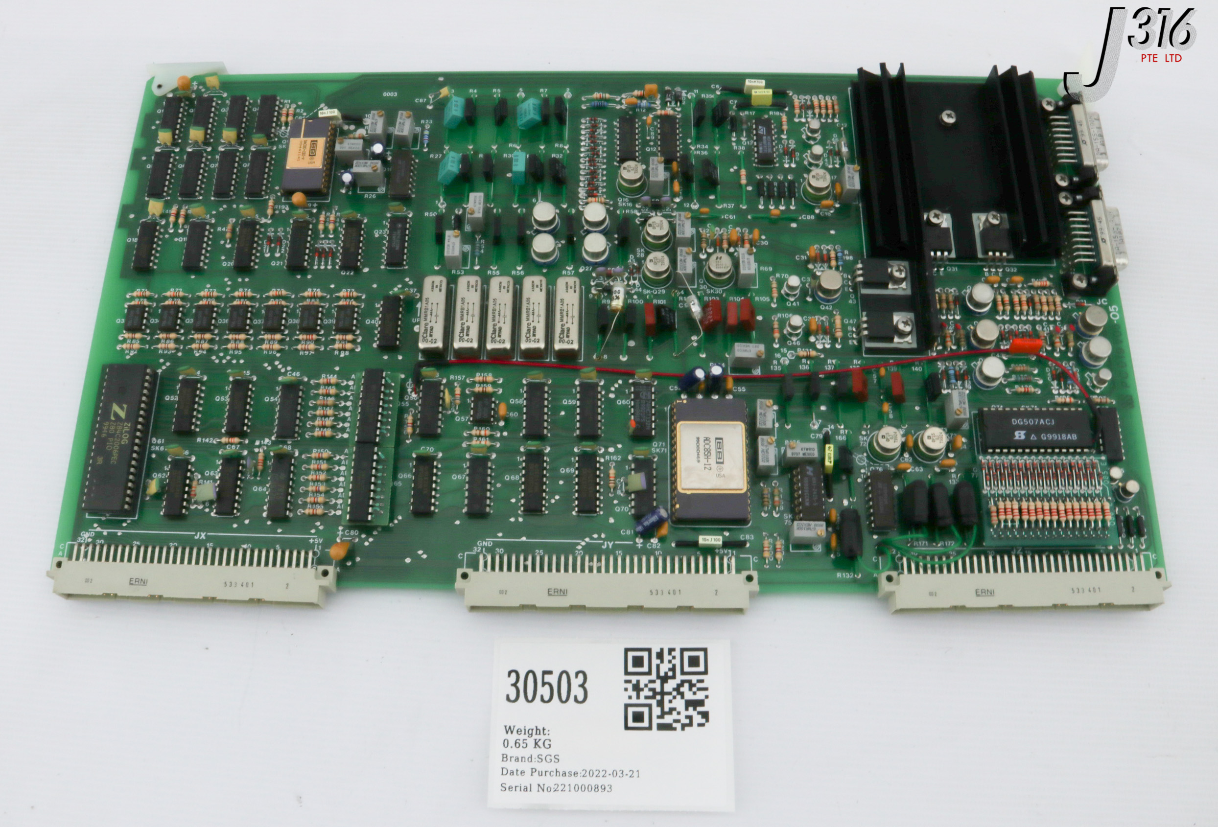 30503 SGS PCB ASSY, MLAT6 PC019V05-05