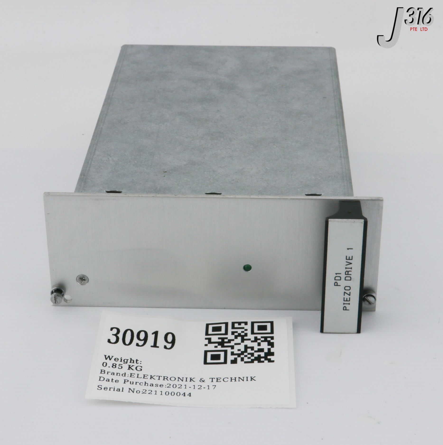 30919 ELEKTRONIK & TECHNIK PCB ASSY, PIEZO DRIVER 1, PD1 01050900