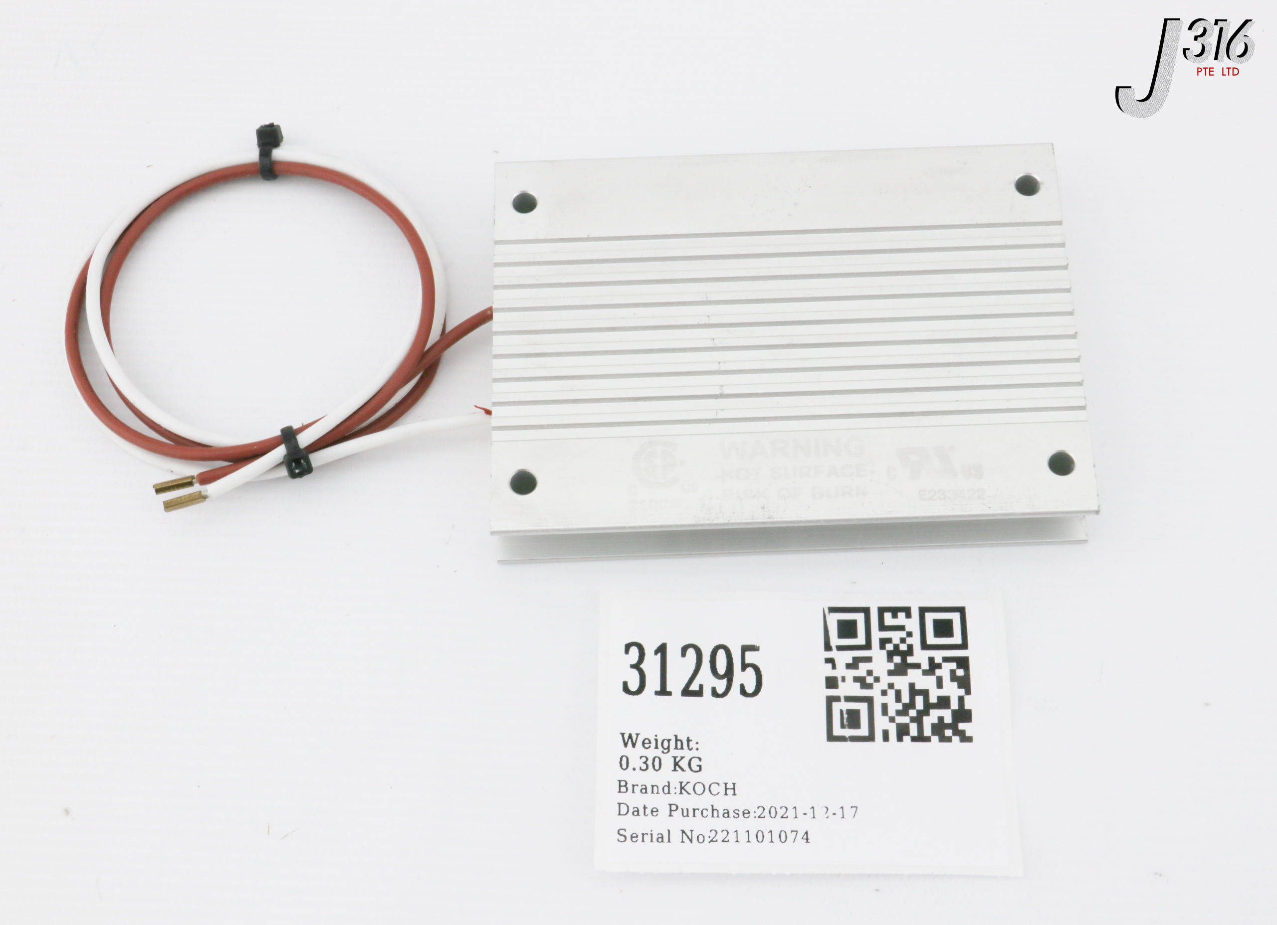 31295 KOCH BRAKE RESISTOR, 200 OHM BWD250200