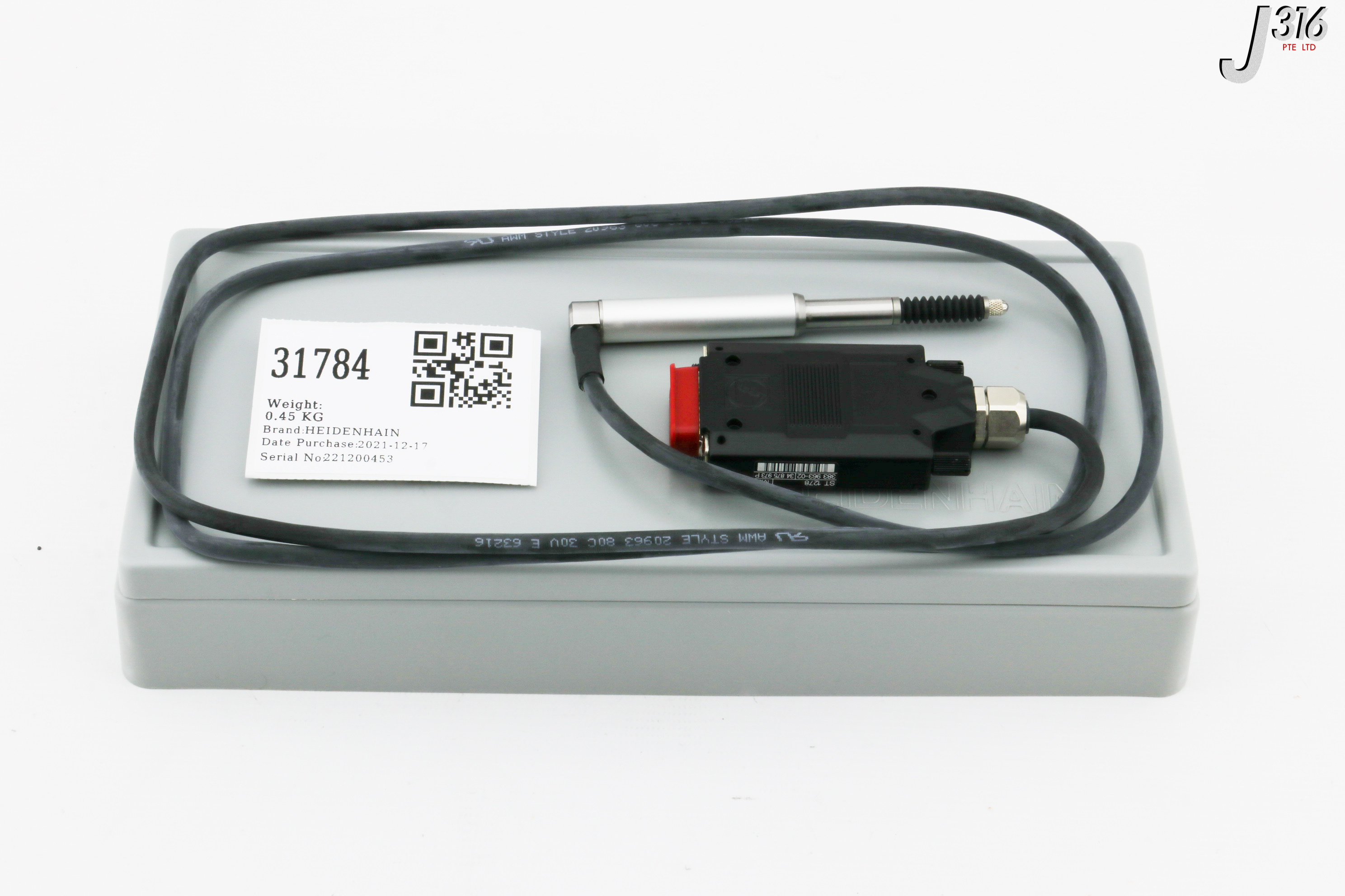 31784 HEIDENHAIN LENGTH GAUGE W/  MEASURING PROBE, 383963-02 (NEW) ST 1278