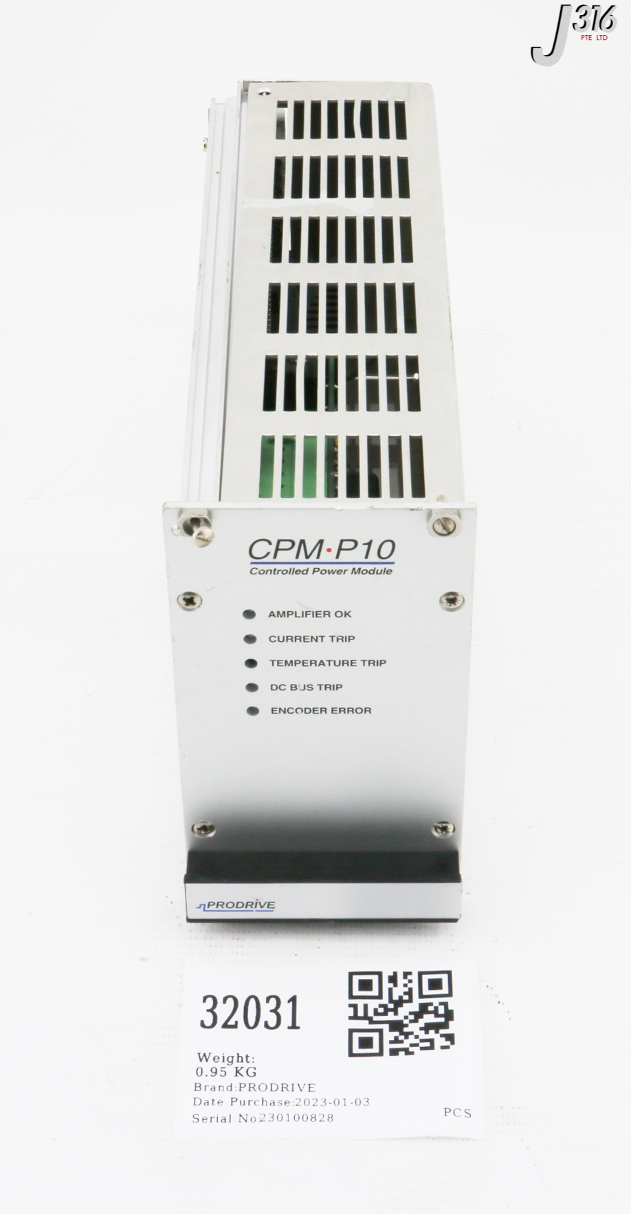 32031 PRODRIVE CONTROLLED POWER MODULE, 7003-9901-0113, ASML: 4022.470.0354 CPM-P10