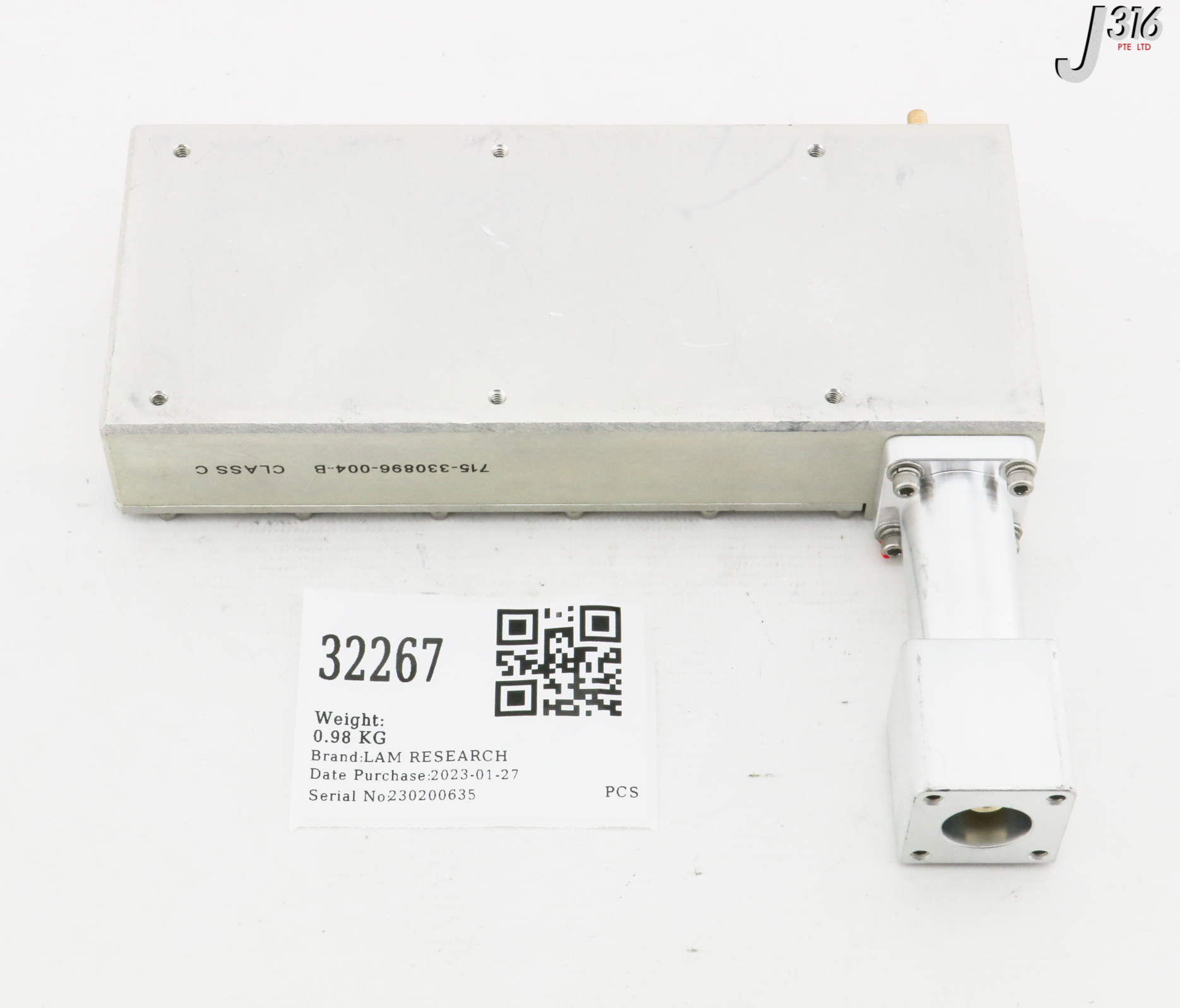 32267 LAM RESEARCH RF CONNECTOR MODULE W/ 715-033310-002 853-800749-015