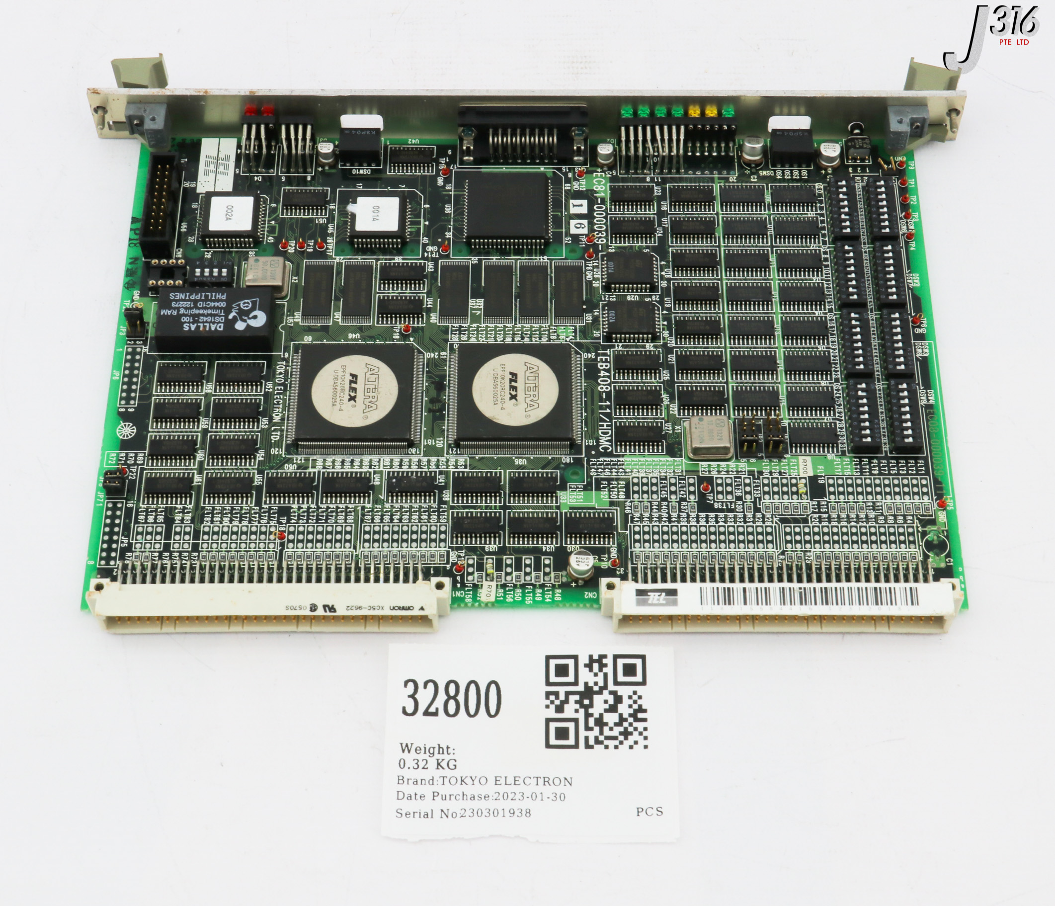 32800 TOKYO ELECTRON PCB, HDMC-DSW, TEB408-11/HDMC EC81-000039-16