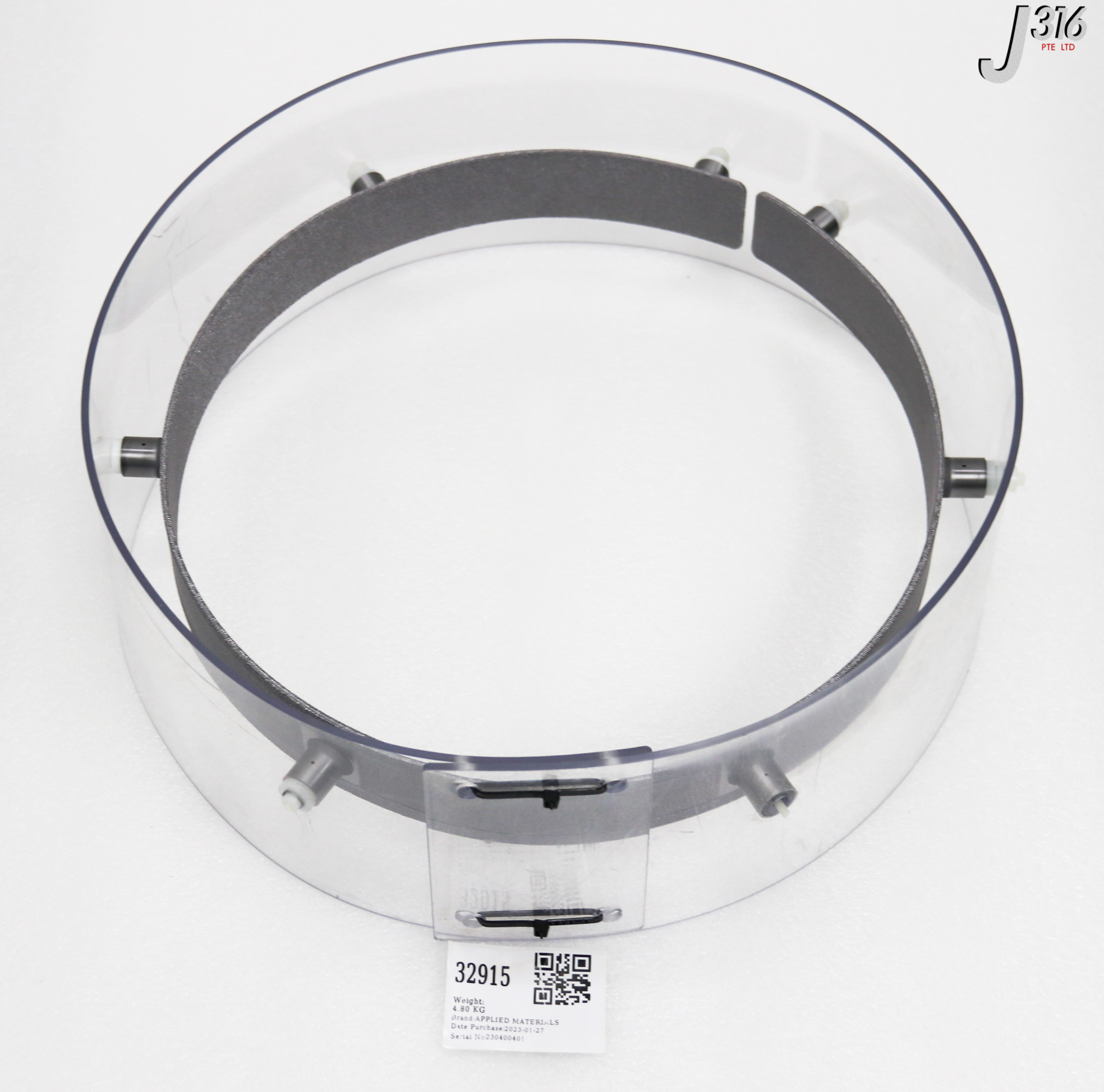 32915 APPLIED MATERIALS TA ALLOY, COIL, BB BOSSES, 300MM, BB, EC 0190-30045