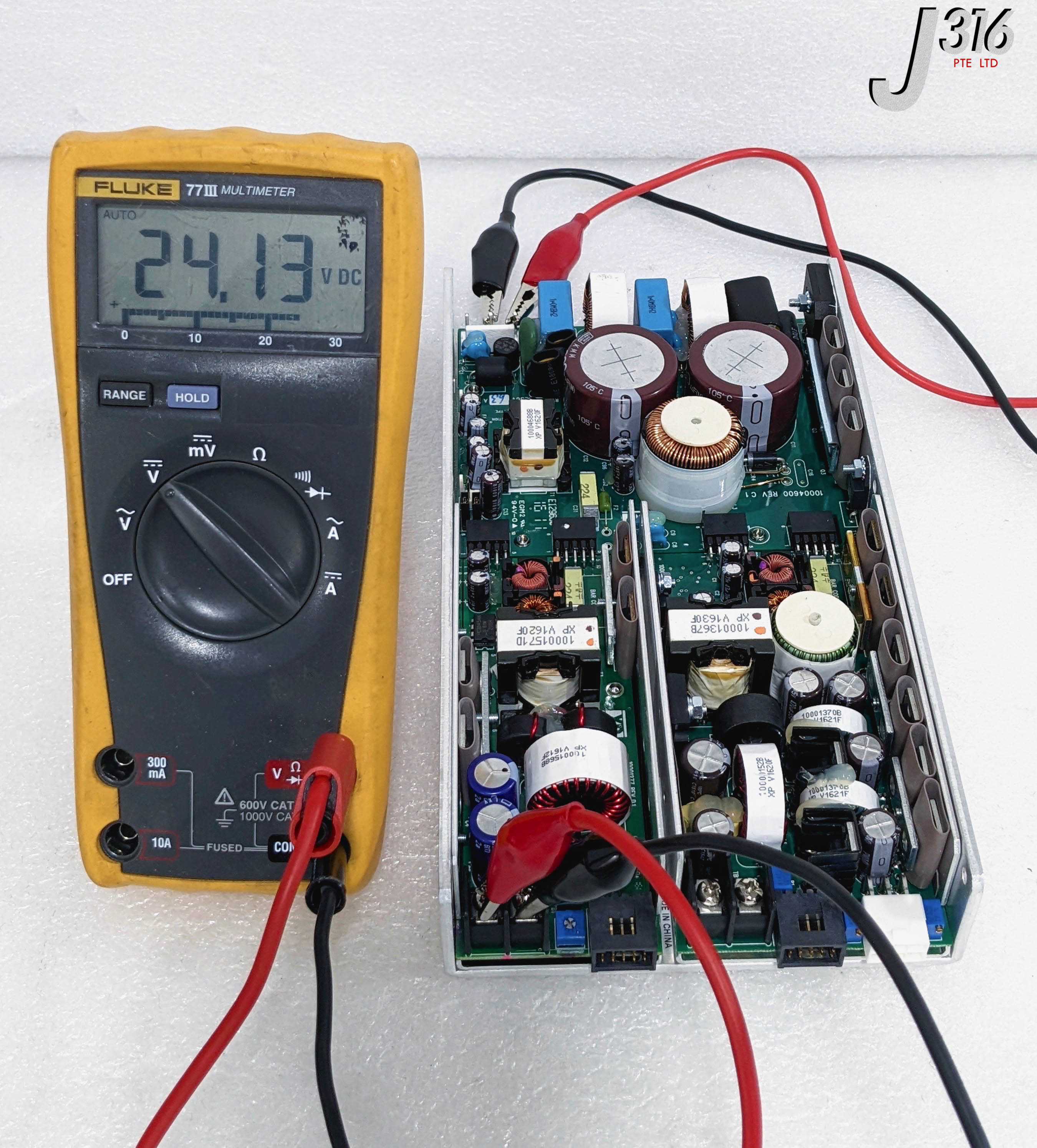 34029 XP POWER POWER SUPPLY, 24VDC, P/N: 10003821 P4S6T2