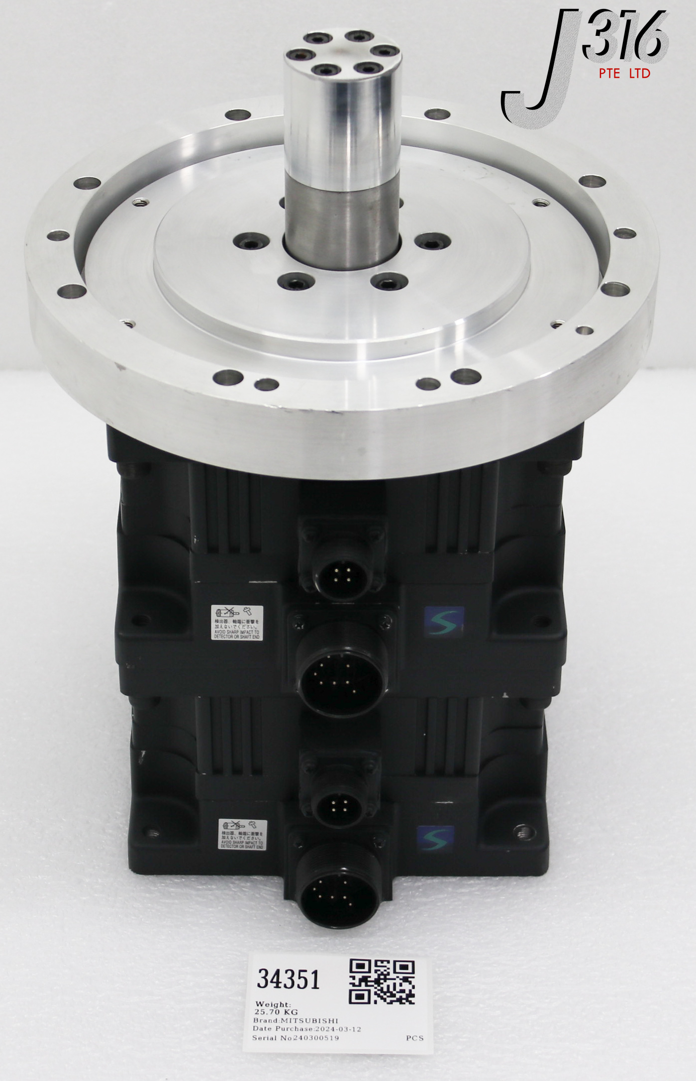 34351 MITSUBISHI ASSY, MOTOR, PRODUCER VXP ROBOT HC-UFS30MW8-S2-W