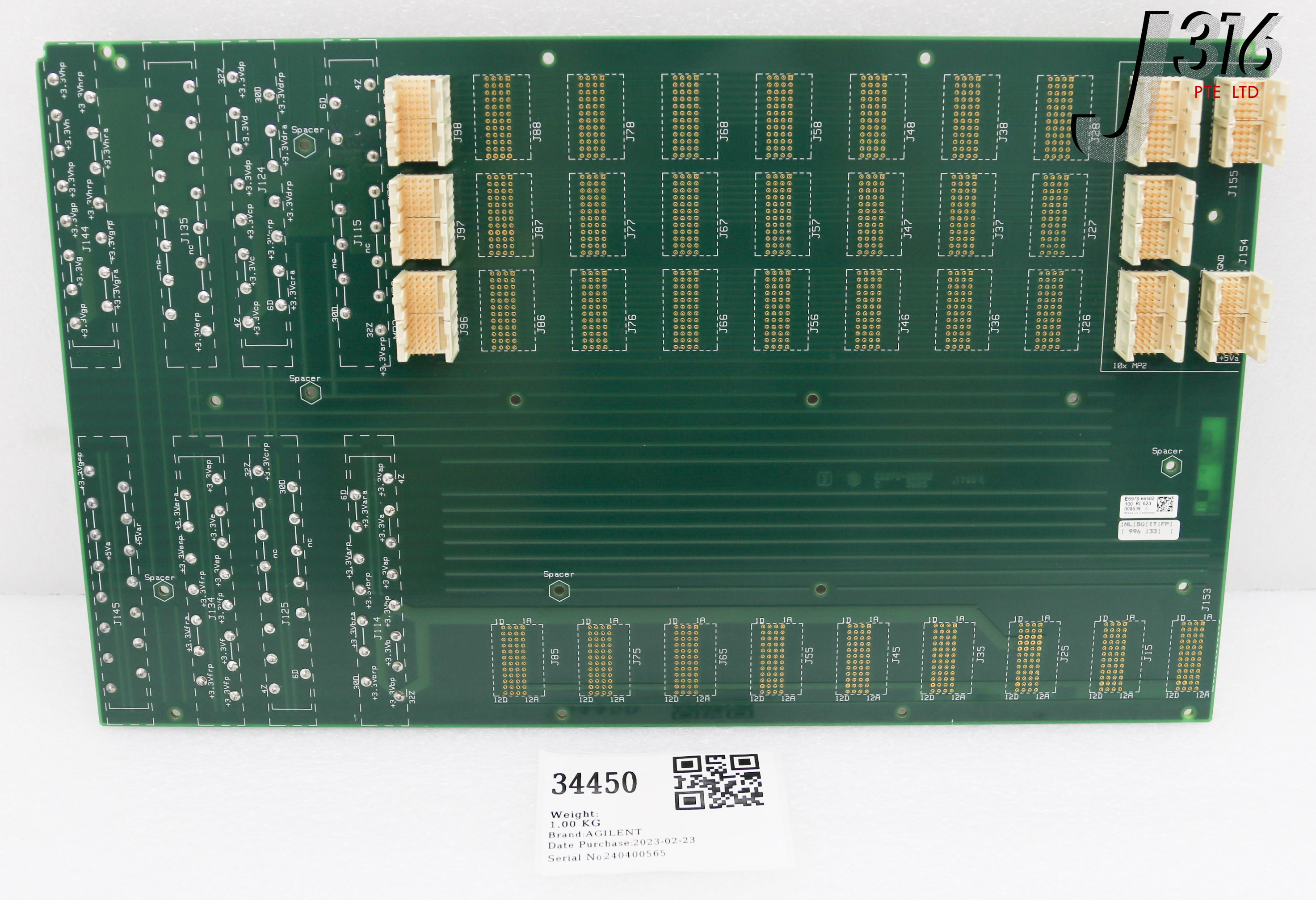 34450 AGILENT VERIGY ADVANTEST 93000 BOARD E6978-66502