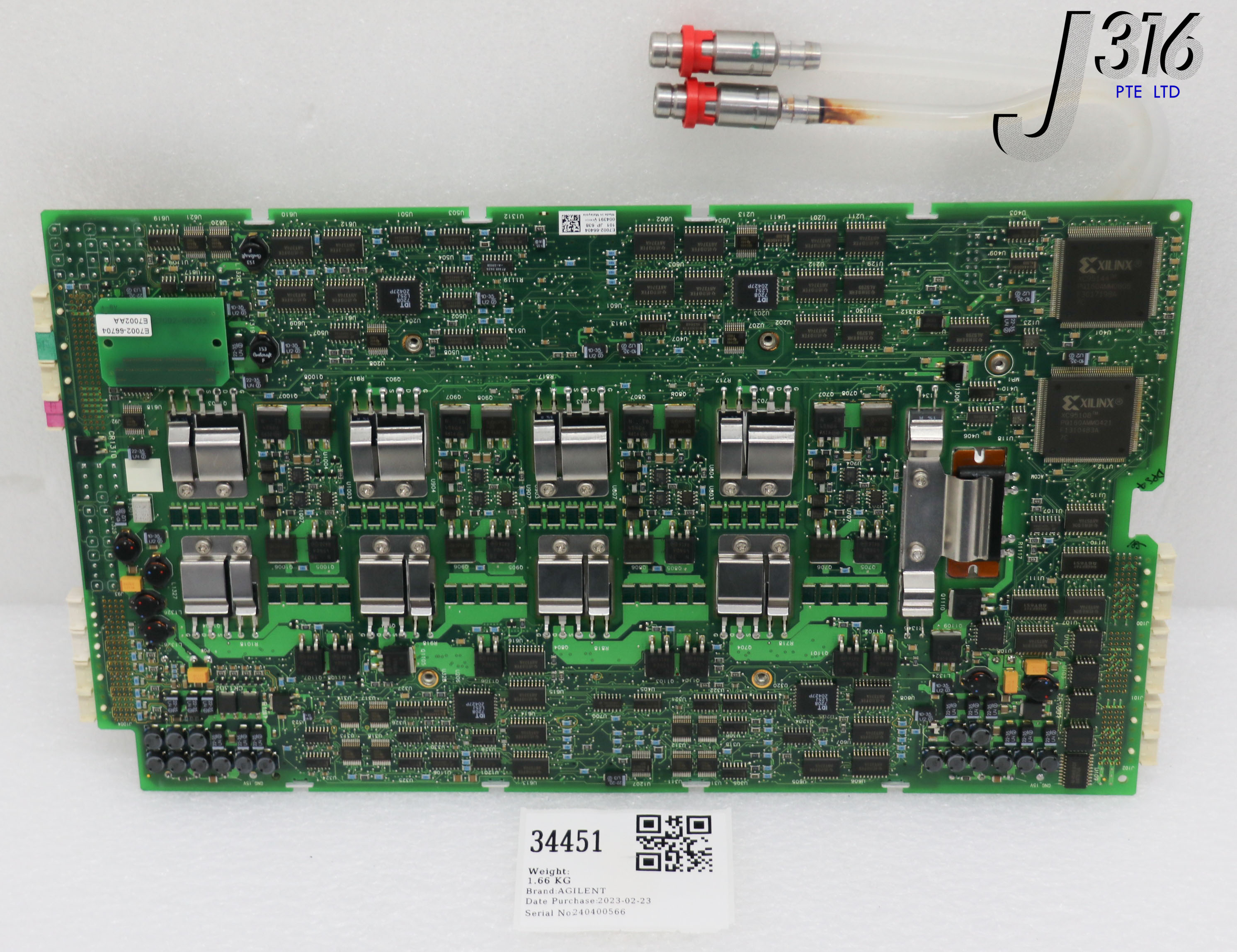 34451 AGILENT PCB, VERIGY DPS BOARD W/ E7002-66704 E7002-66404