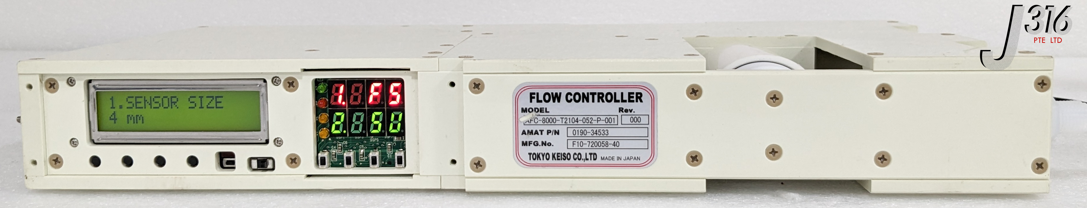 34675 TOKYO KEISO FLOW CONTROLLER, AMAT 0190-34533 AFC-8000-T2104-052-P-001