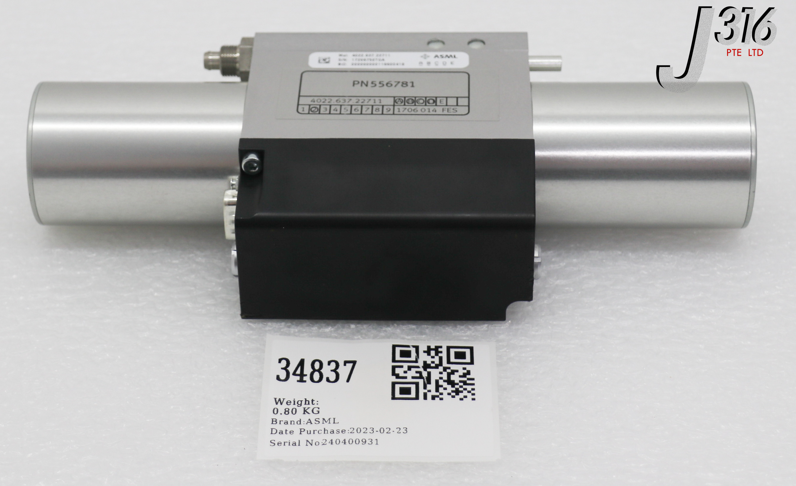 34837 ASML PNEUMATIC ASSY, P/N: 556781 4022.637.22711