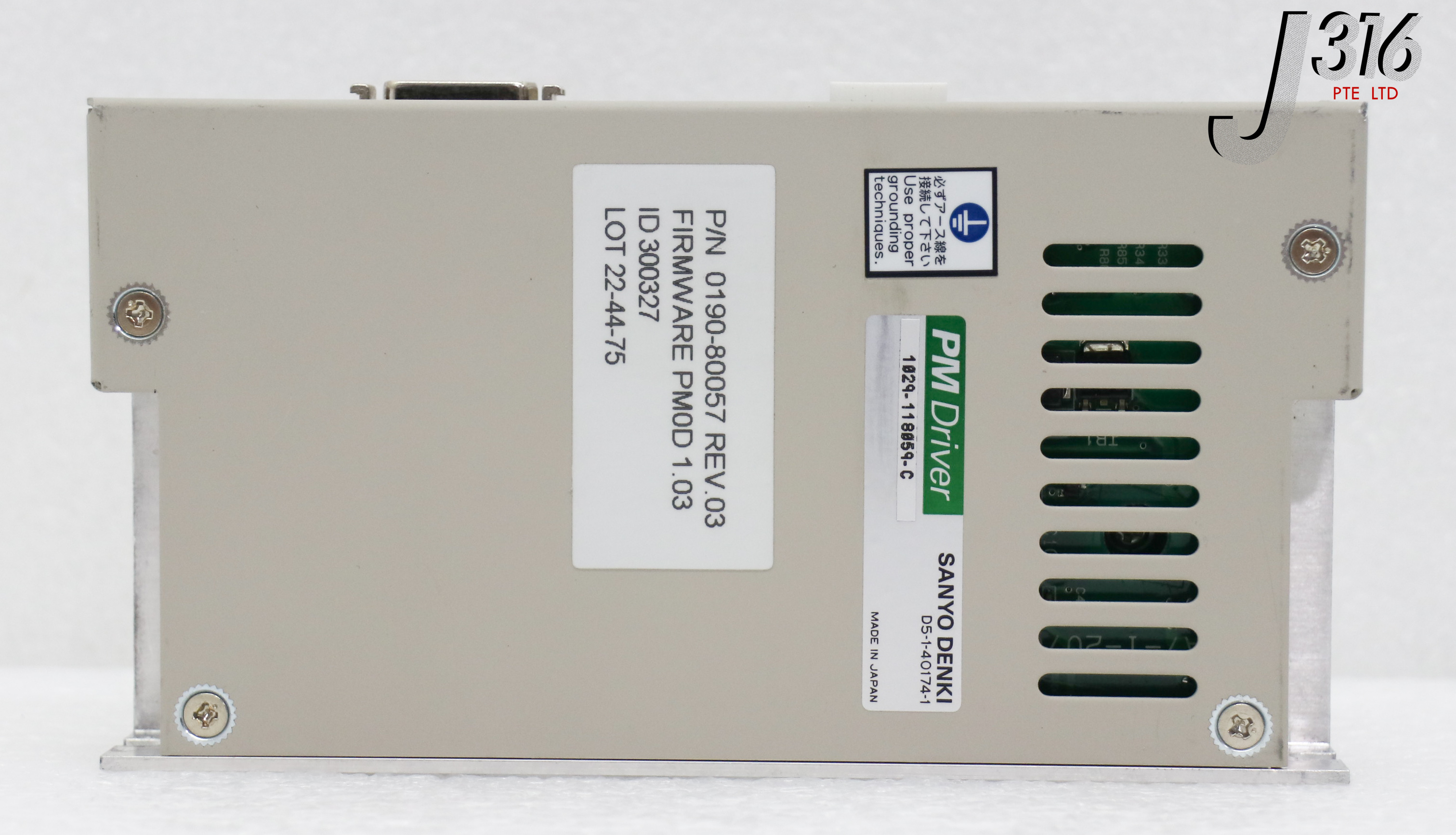 Driver Passo-passo Sanyo Denki PMDPC1S3P01 Usato 5 Fasi Con Dissipatore