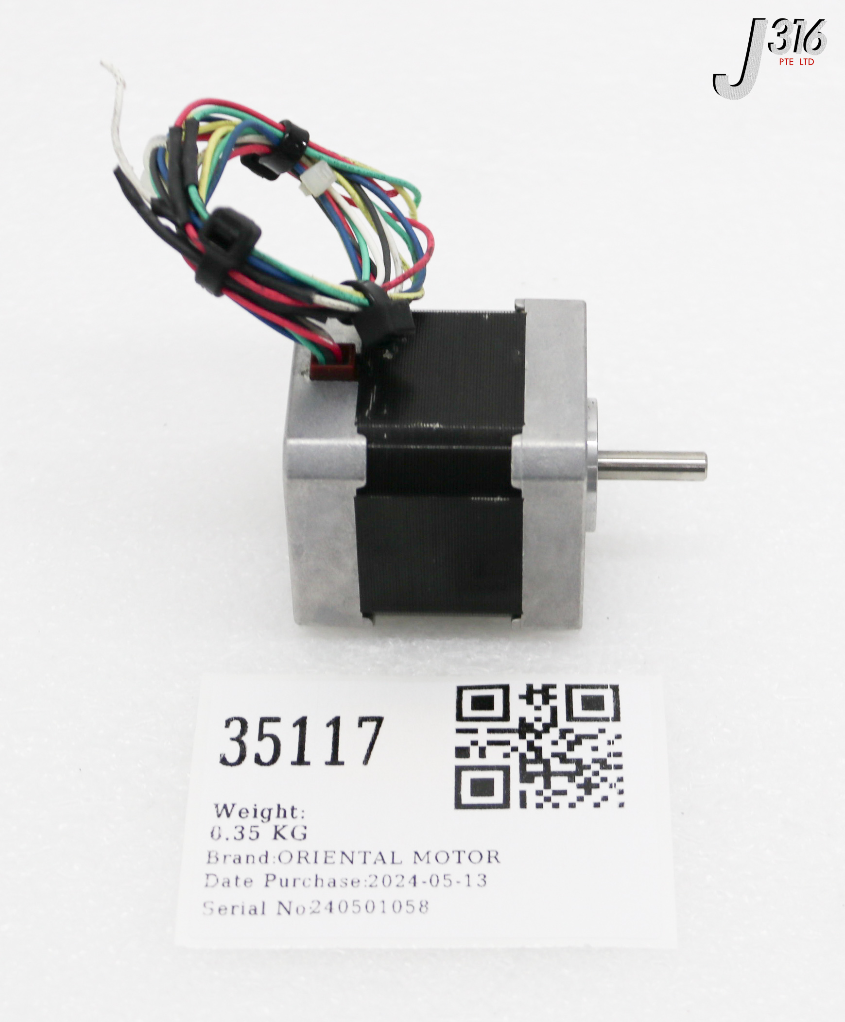 35117 ORIENTAL MOTOR 2-PHASE STEP MOTOR, 1.8°, VEXTA PK245-01AA