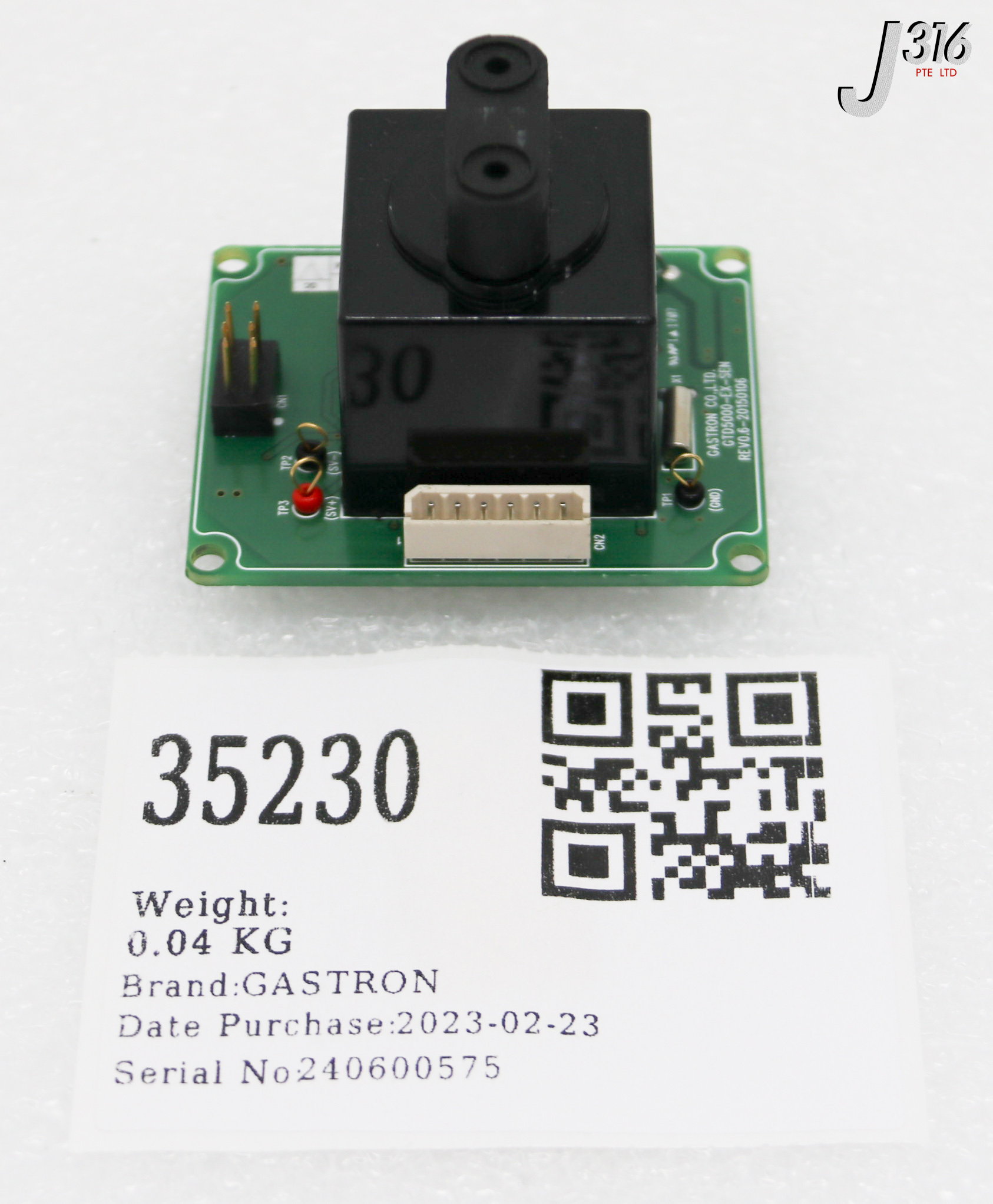 35230 GASTRON PCB, ASSY GTD5000-EX-SEN
