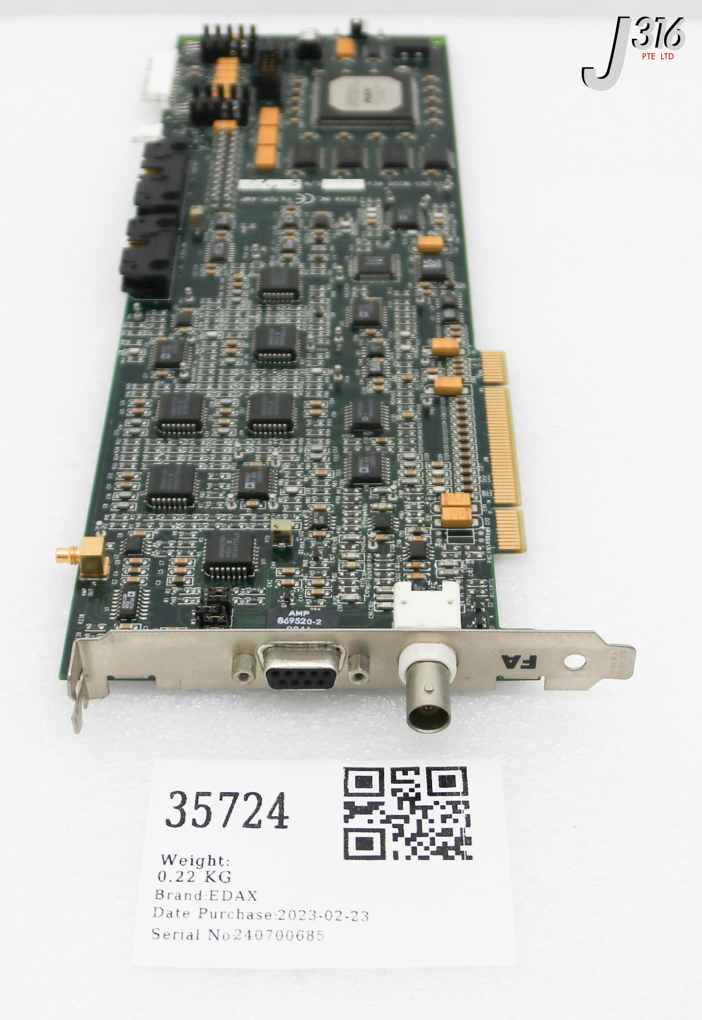 35724 EDAX PCB, FILTER AMP BOARD 4035.065.18200