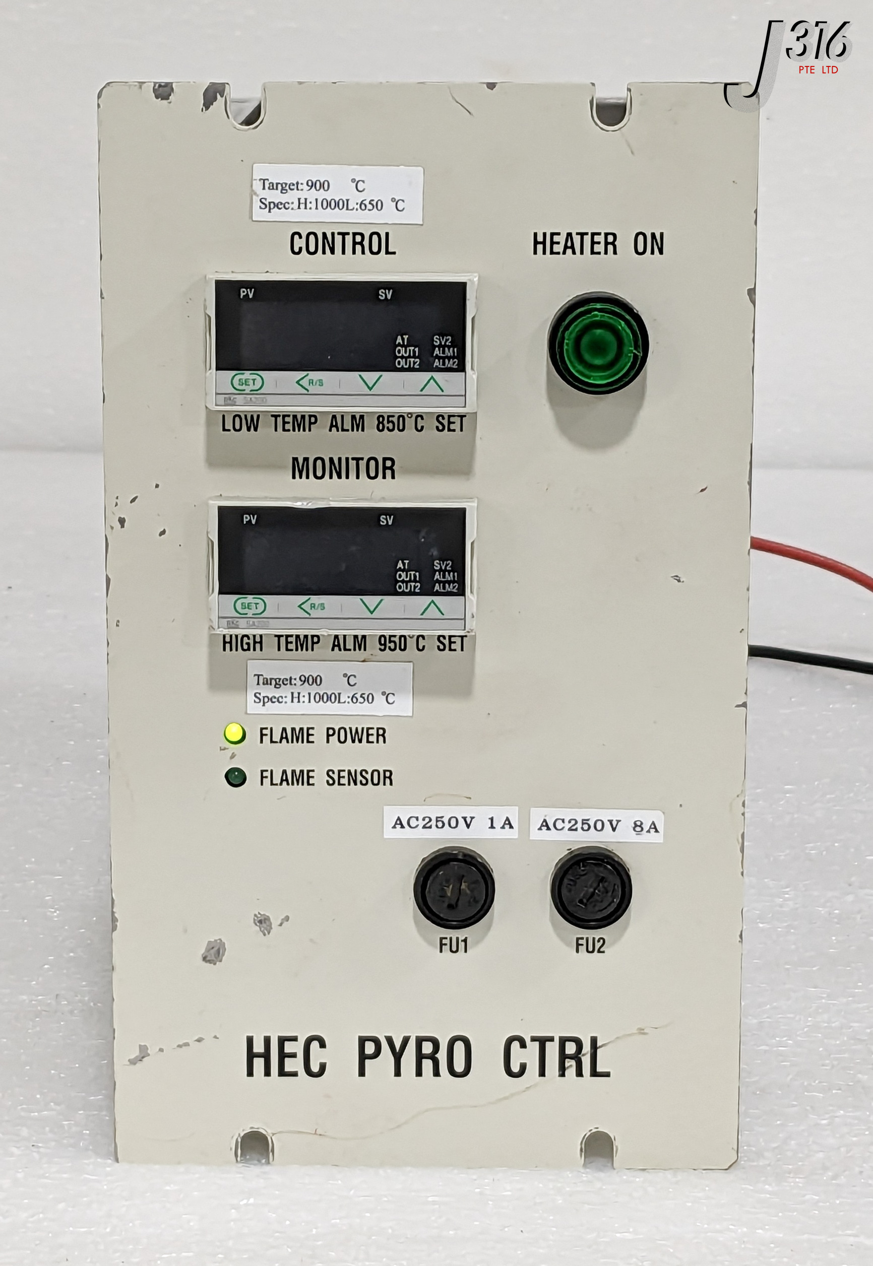 35948 TOKYO ELECTRON HEC PYRO CONTROLLER 1187-183677-14