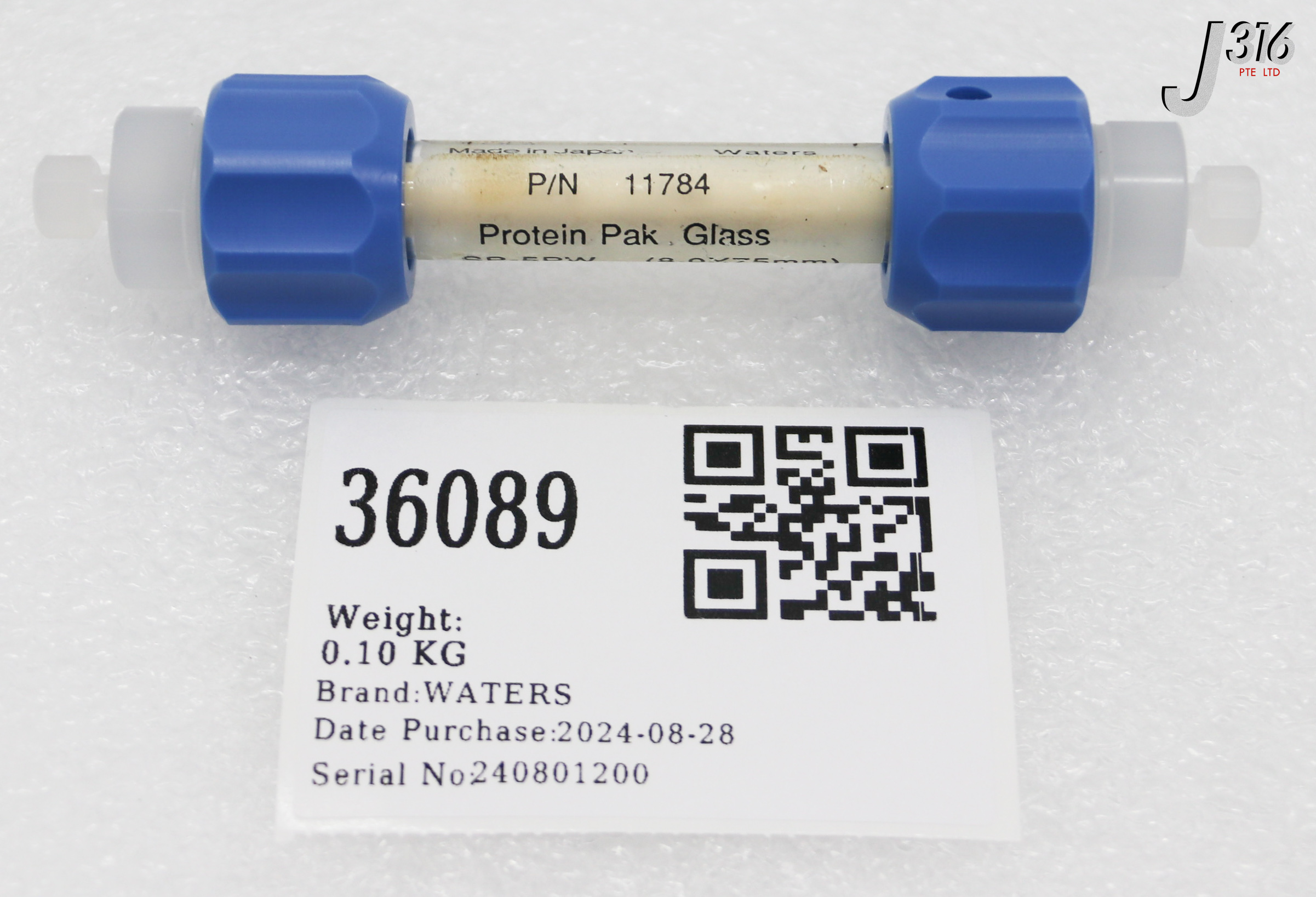 36089 WATERS COLUMN, PROTEIN PAK GLAS SP-5PW, 8.0X75MM 11784
