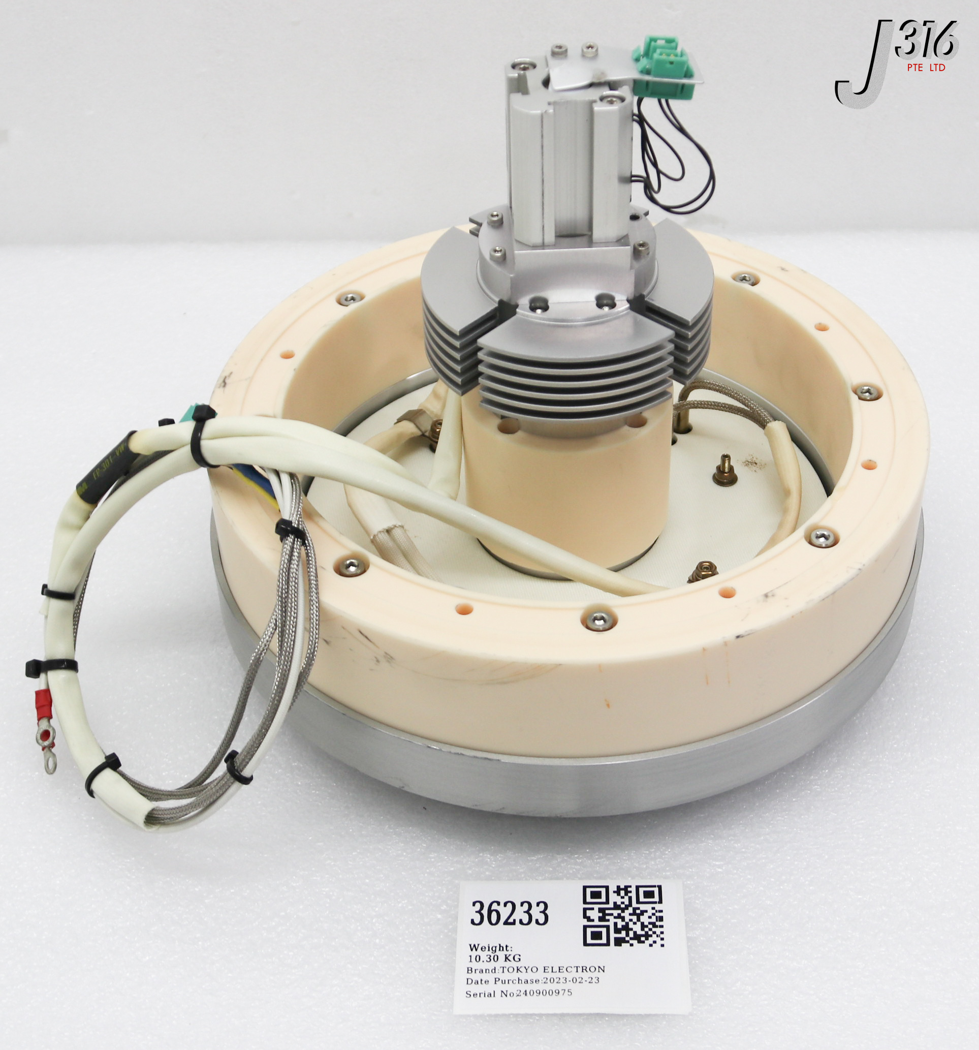 36233 TOKYO ELECTRON ATC HOT PLATE FOR TEL 8500 (PARTS) 1886-456040-1