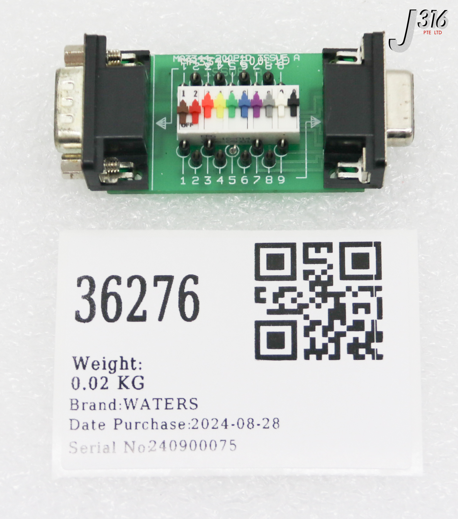 36276 WATERS PCB, 9-WAY BREAK IN 3344200DC1