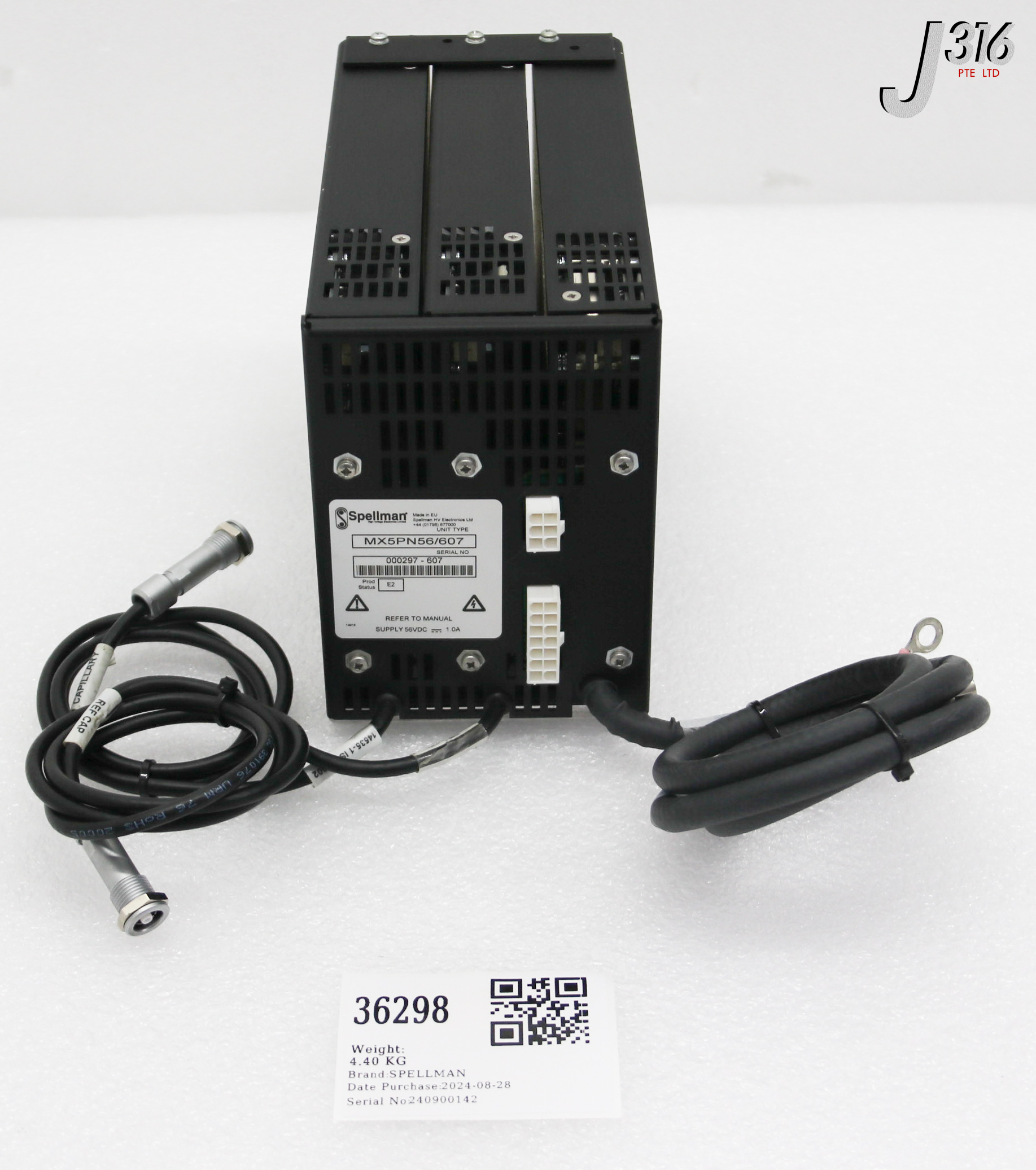 36298 SPELLMAN POWER SUPPLY 56VDC MX5PN56/607