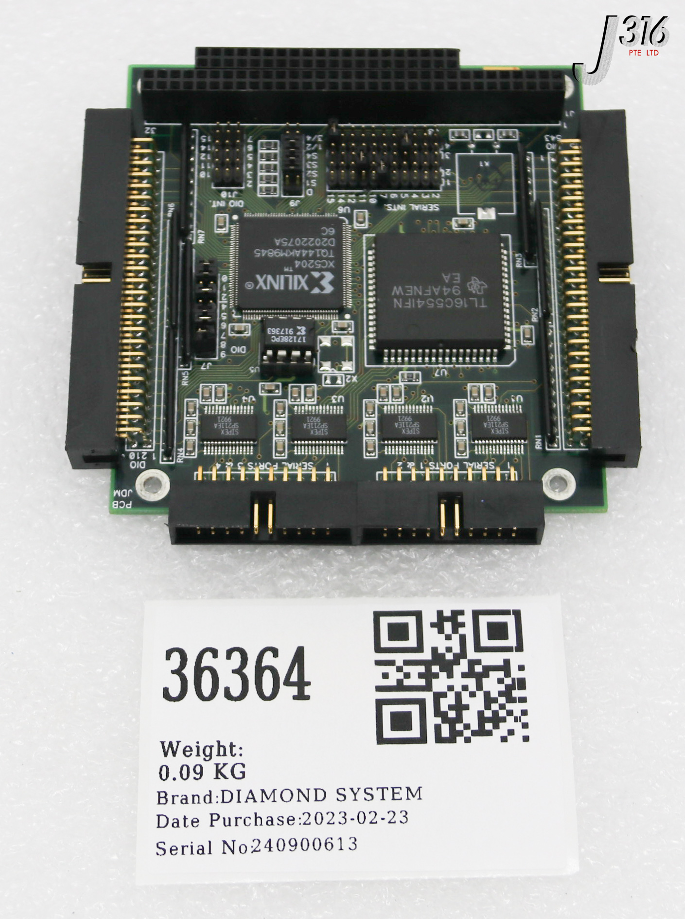 36364 DIAMOND SYSTEM PCB, 4-PORT PC/104 MODULE (PARTS) EMERALD-MM-DIO