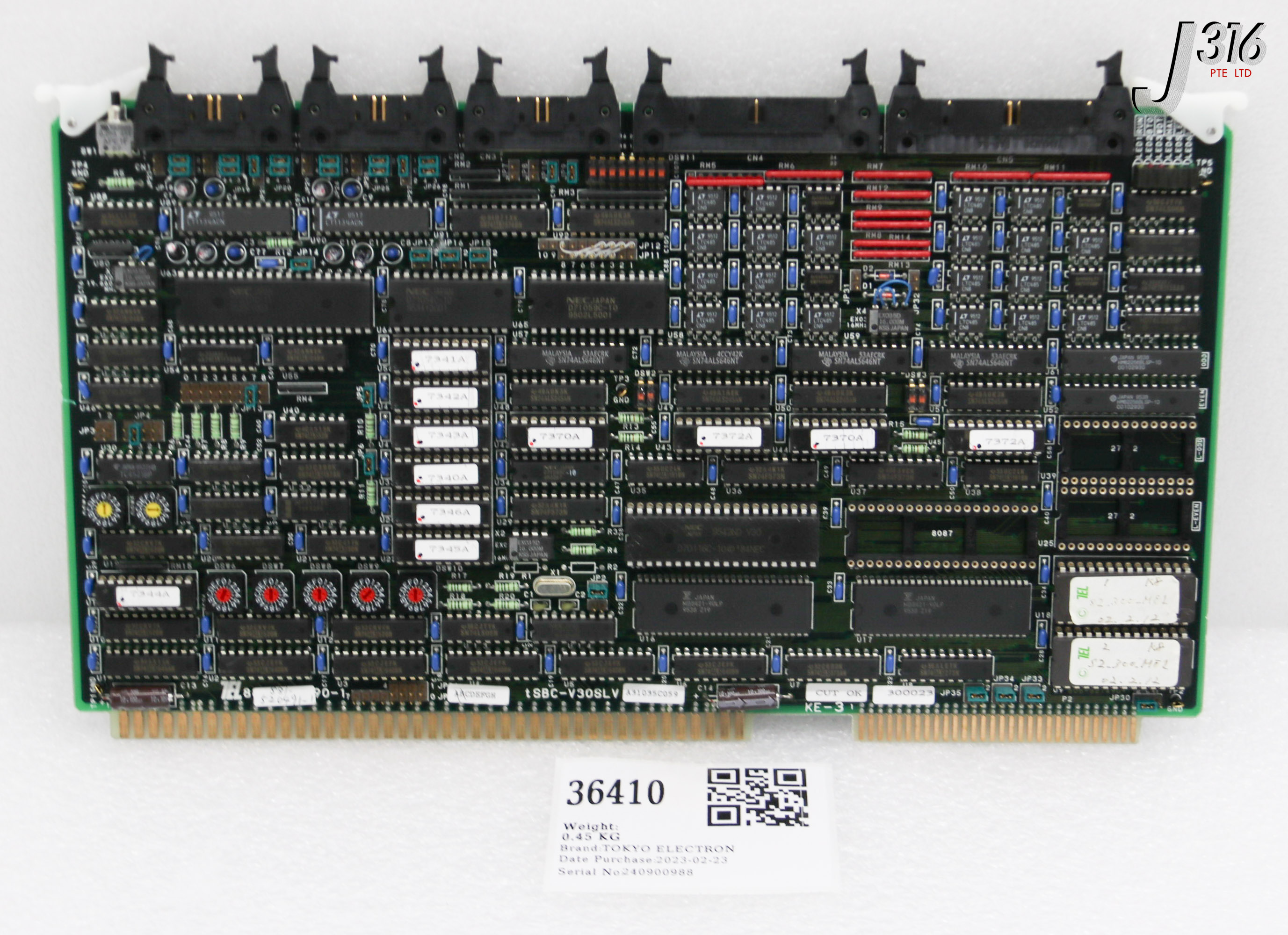 36410 TOKYO ELECTRON PCB, TSBC-V30SLV 881-520491-1