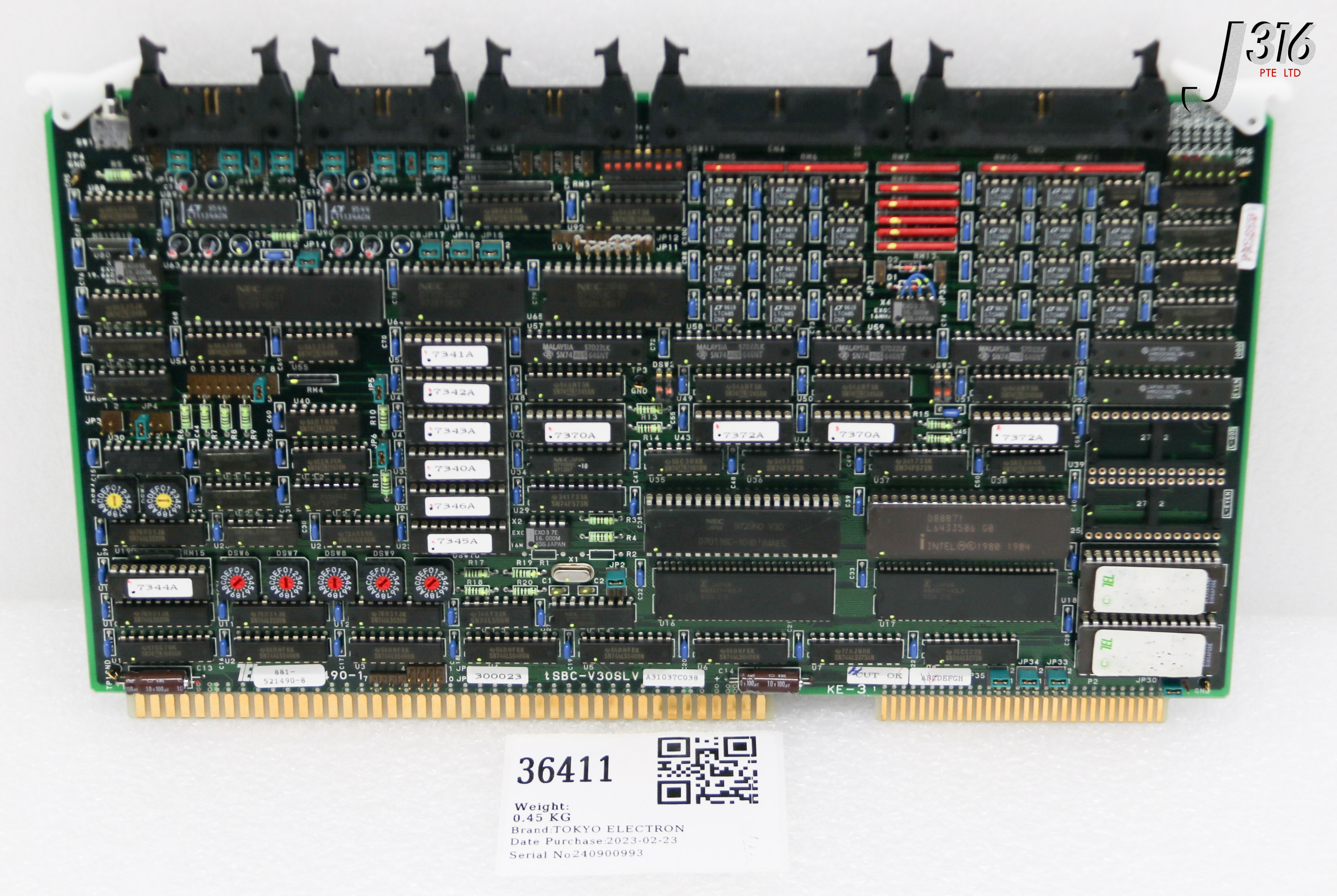 36411 TOKYO ELECTRON PCB, TSBC-V30SLV 881-521490-8