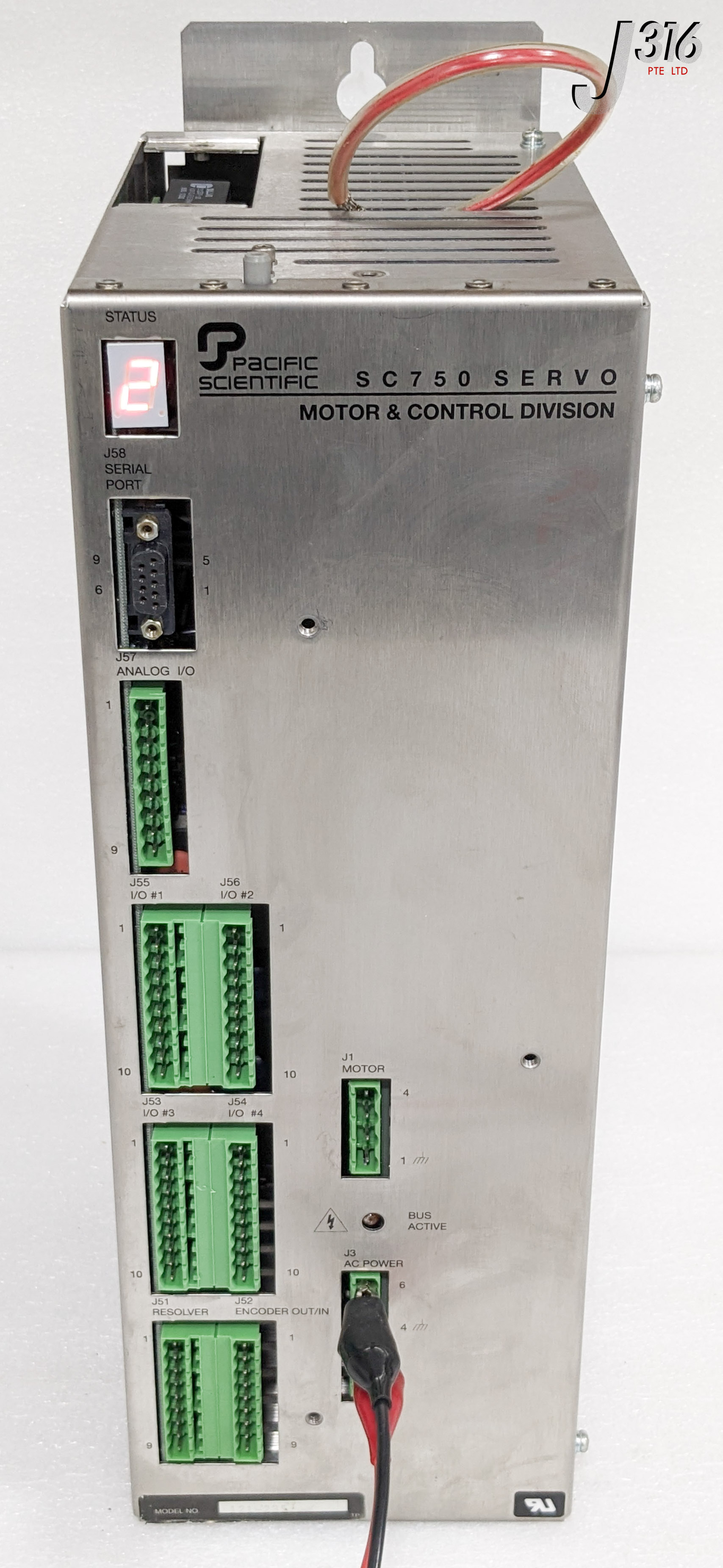 36450 PACIFIC SCIENTIFIC SERVO CONTROLLER, SC750 SERIES, SC753A040-08 121-235