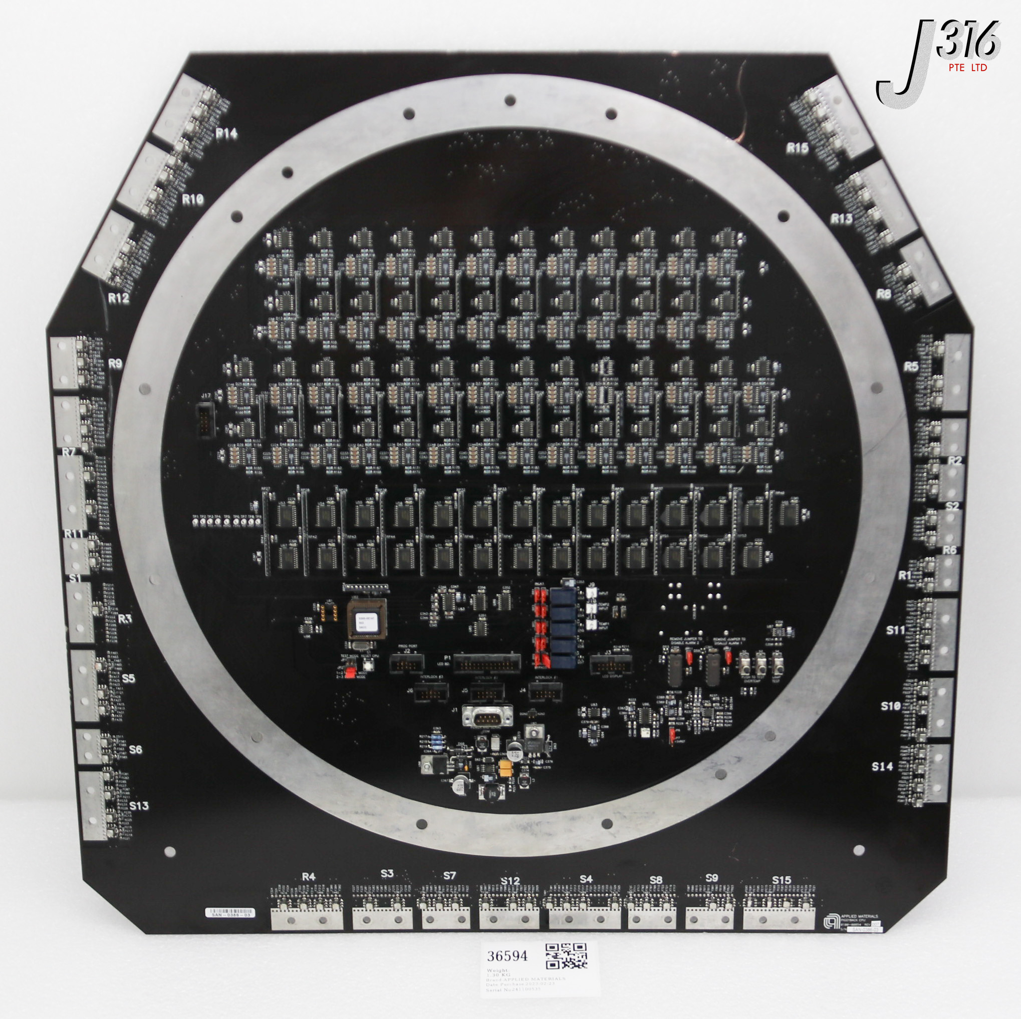 36594 APPLIED MATERIALS PCB ASSY, PIGGYBACK CPU 0100-00854