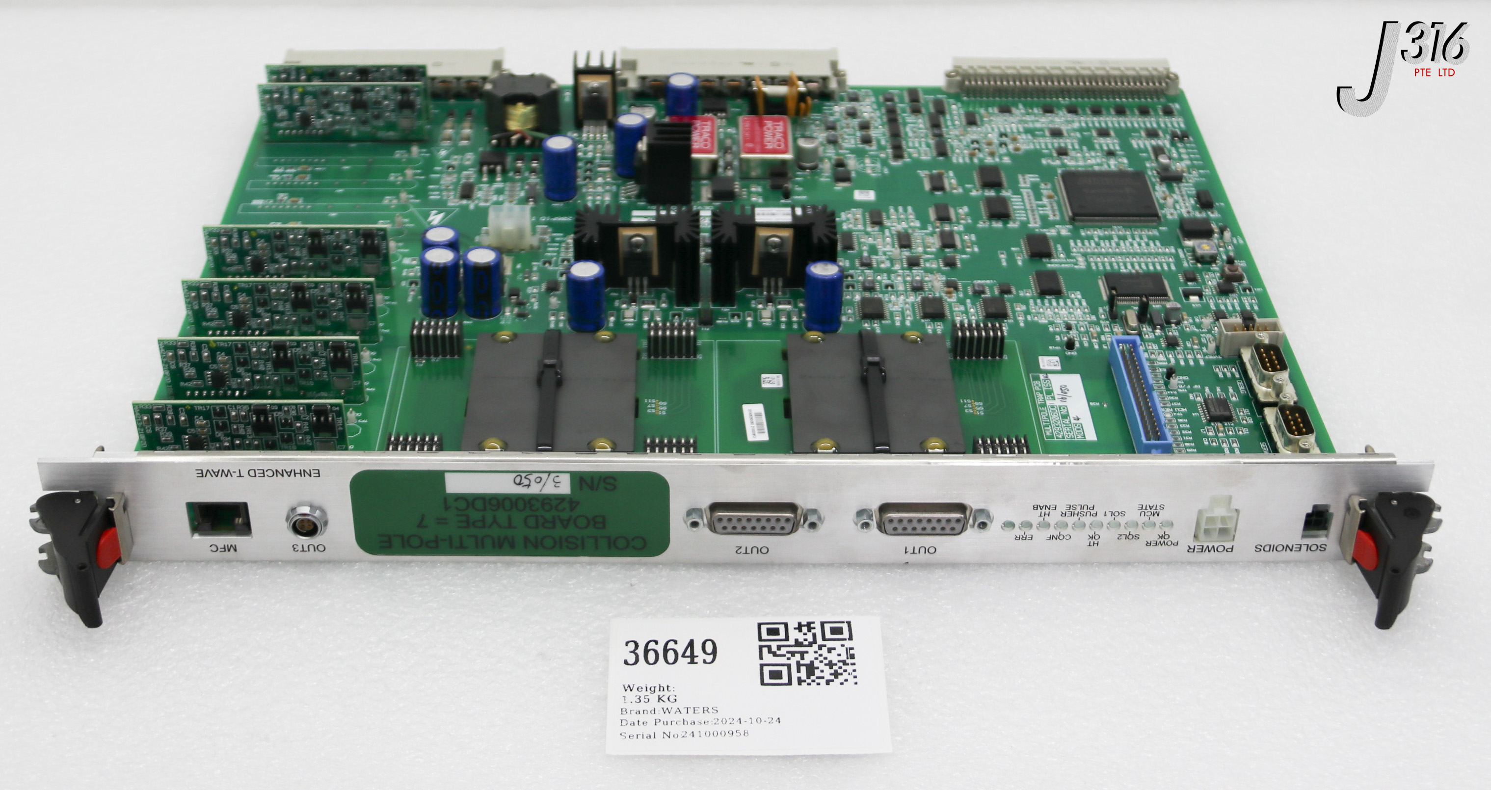 36649 WATERS PCB, MULTIPOLE TRAP 4293-006DC1