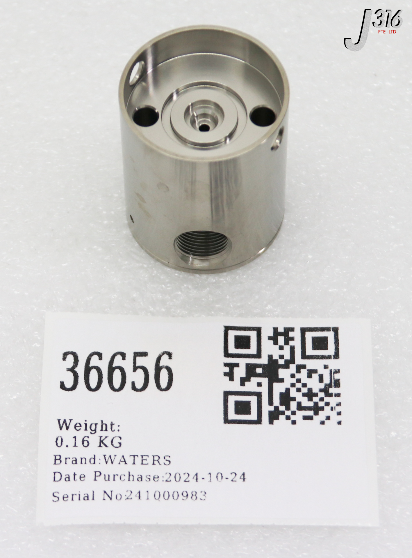36656 WATERS PUMP HEAD, ACQUITY, TITANIUM PUMP 405008452