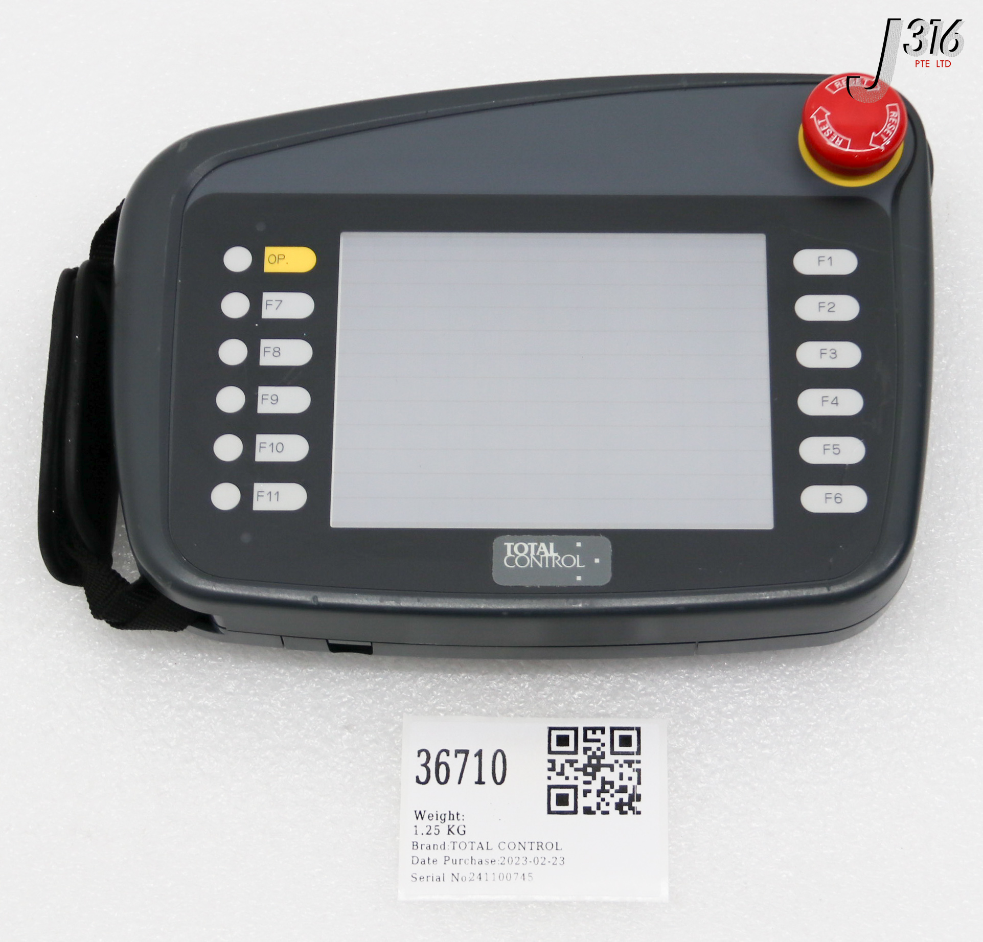 36710 TOTAL CONTROL STN HAND HELD DISPLAY, 0980011-02 (PARTS) QPH2D100S2P-C