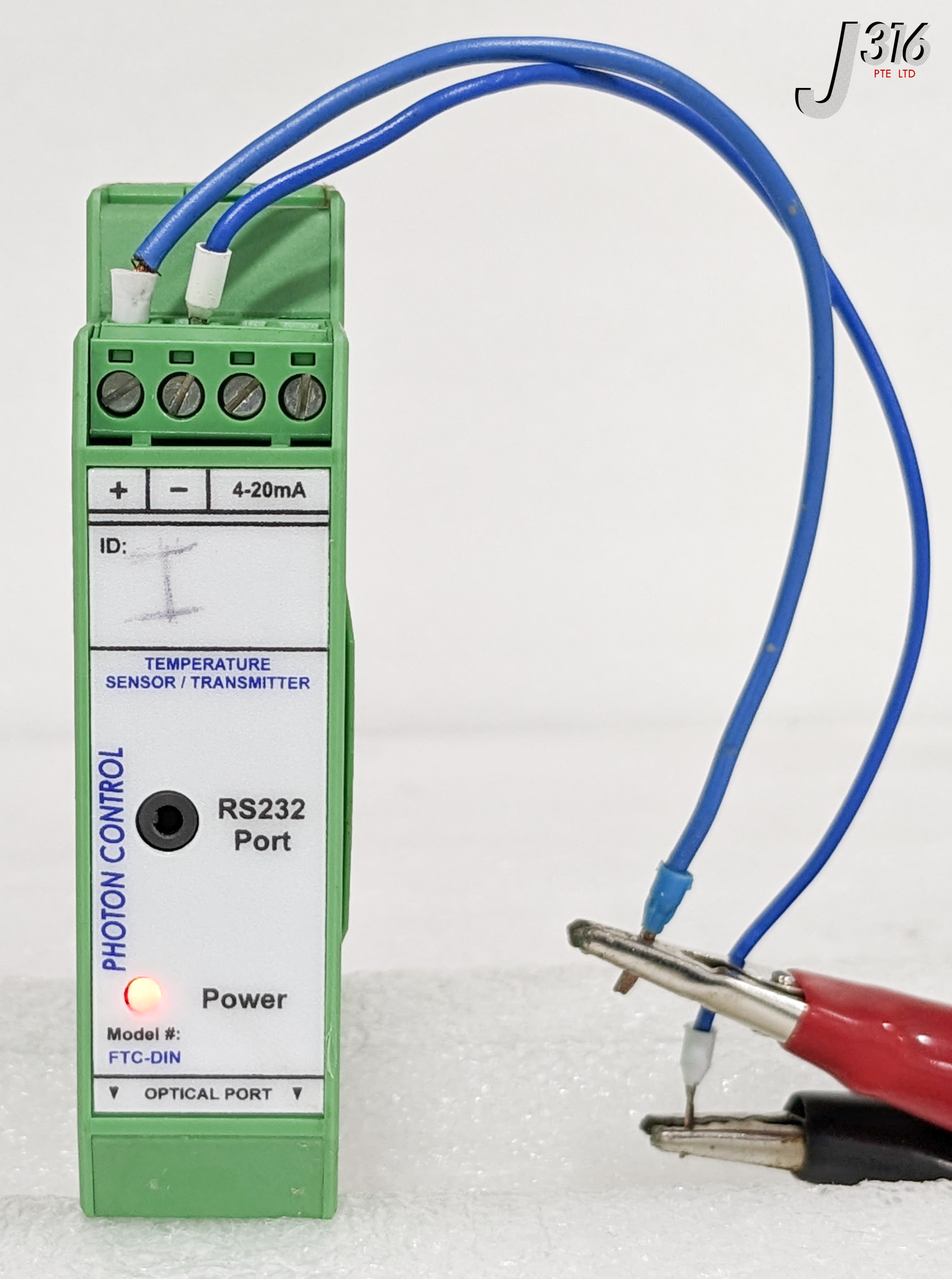 36839 PHOTON CONTROL TEMPERATURE SENSOR CONVERTER, P/N: FGA-0172F, LAM 666-045257-003 FTC-DIN-SSMA-2512-LUM