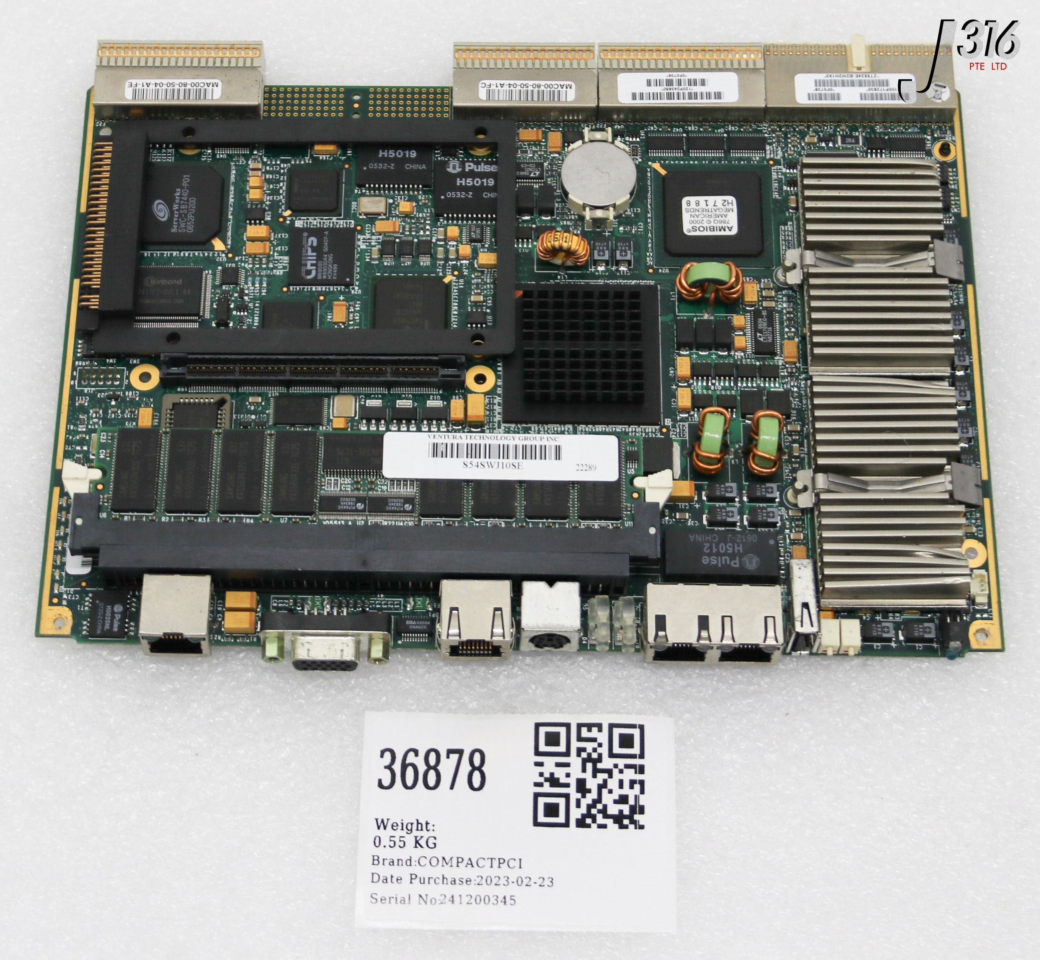 36878 COMPACTPCI PCB ASSY ZT5524E-B2M2H1X0