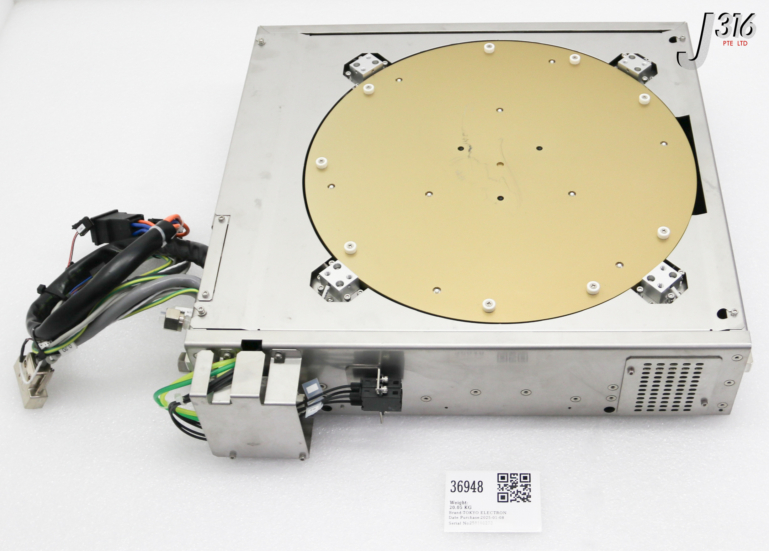 36948 TOKYO ELECTRON LOW TEMP HOT PLATE PROCESS STATION, LITHIUS -
