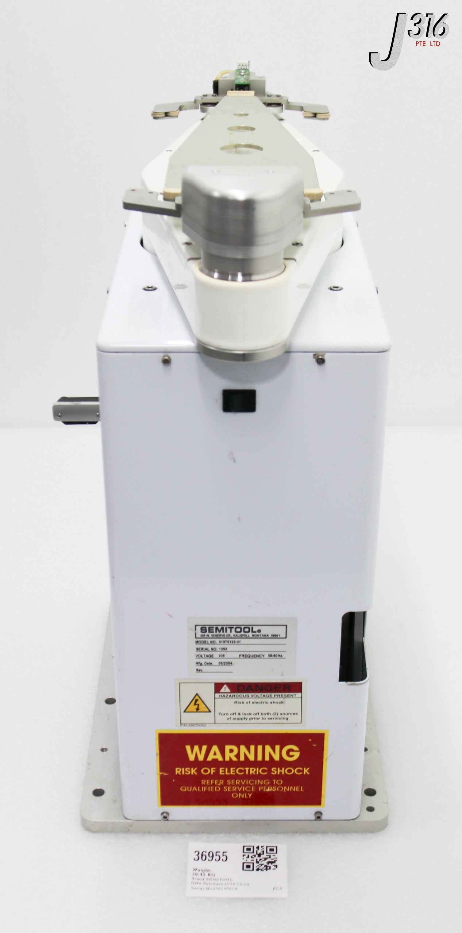 36955 SEMITOOL WAFER TRANSFER ROBOT 610T0123-01