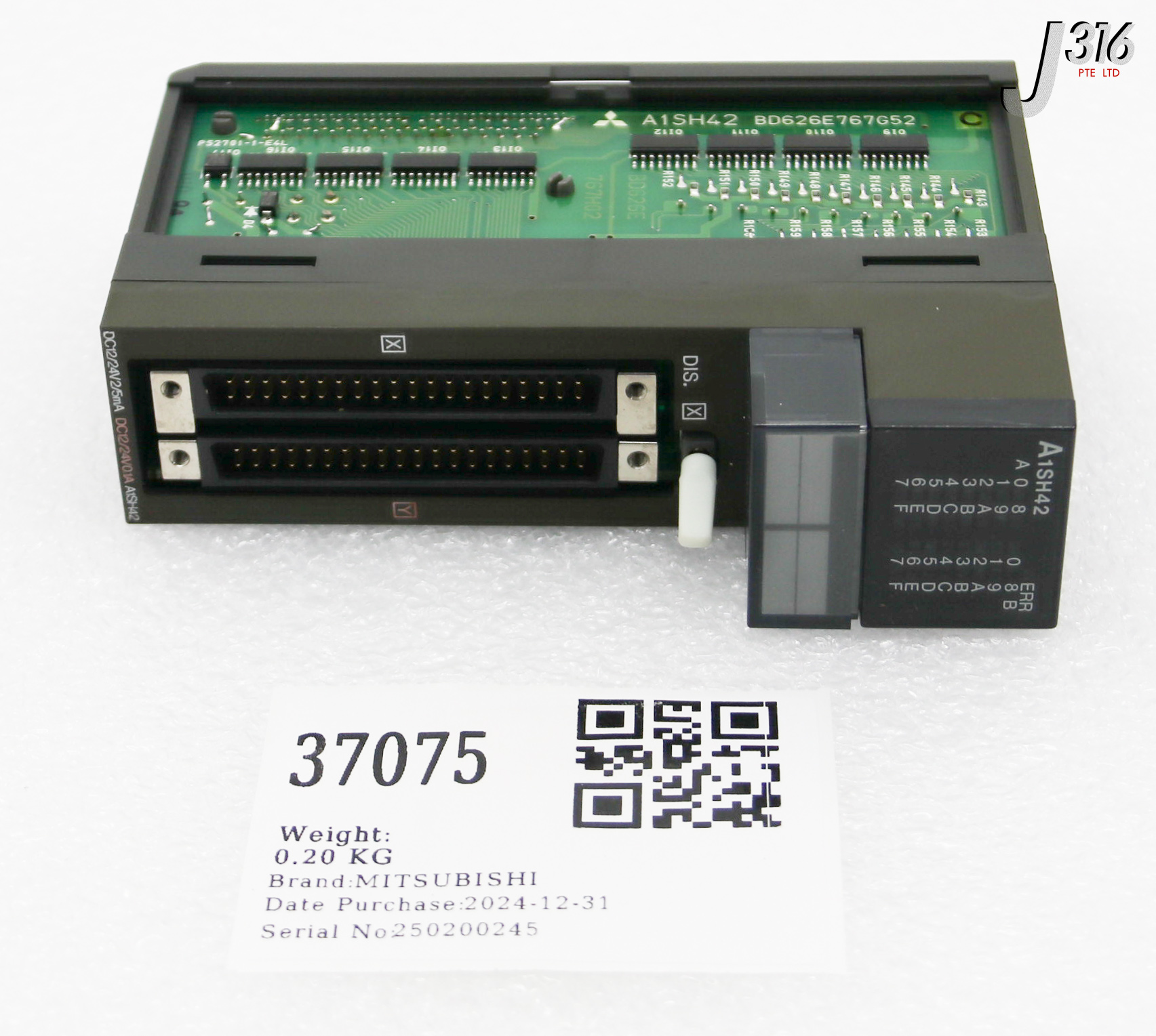 37075 MITSUBISHI INPUT/ OUTPUT UNIT A1SH42