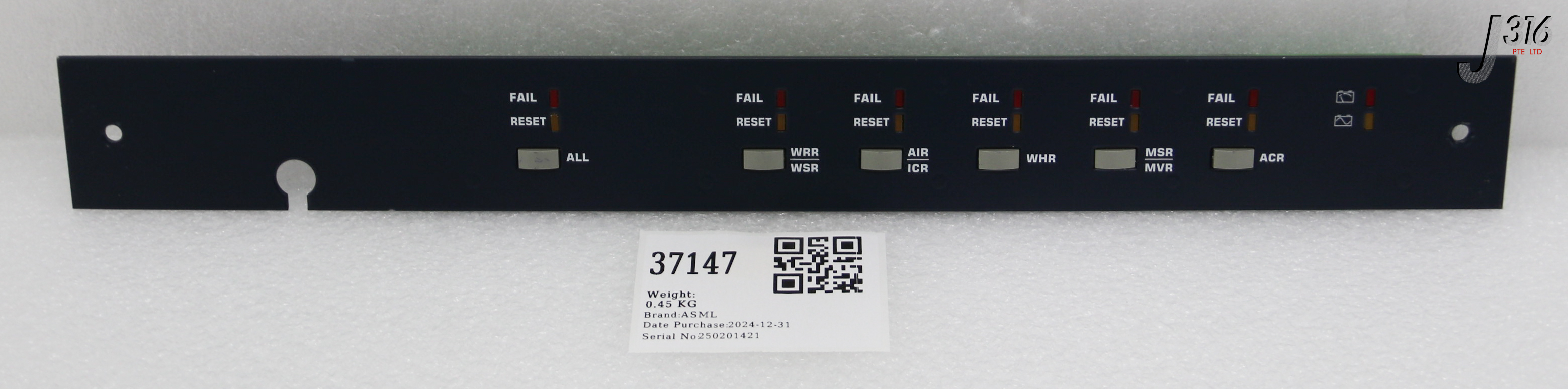 37147 ASML PCB, REMOTE RESET BOARD 4022.436.6522