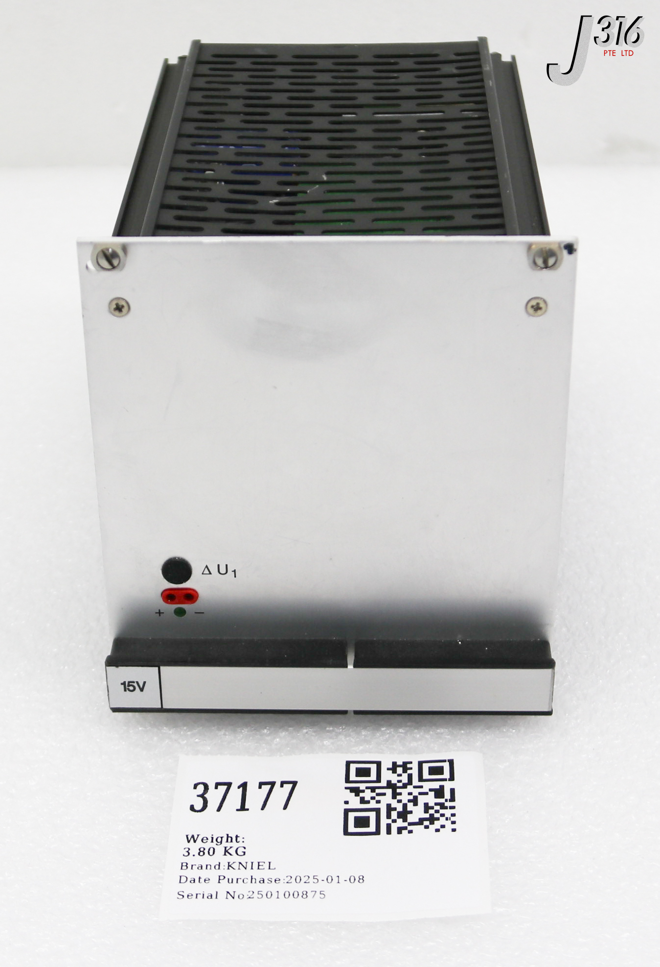 37177 KNIEL LINEARLY REGULATED POWER SUPPLY, ASML 4022.436.7932 (PARTS) CL 15.8