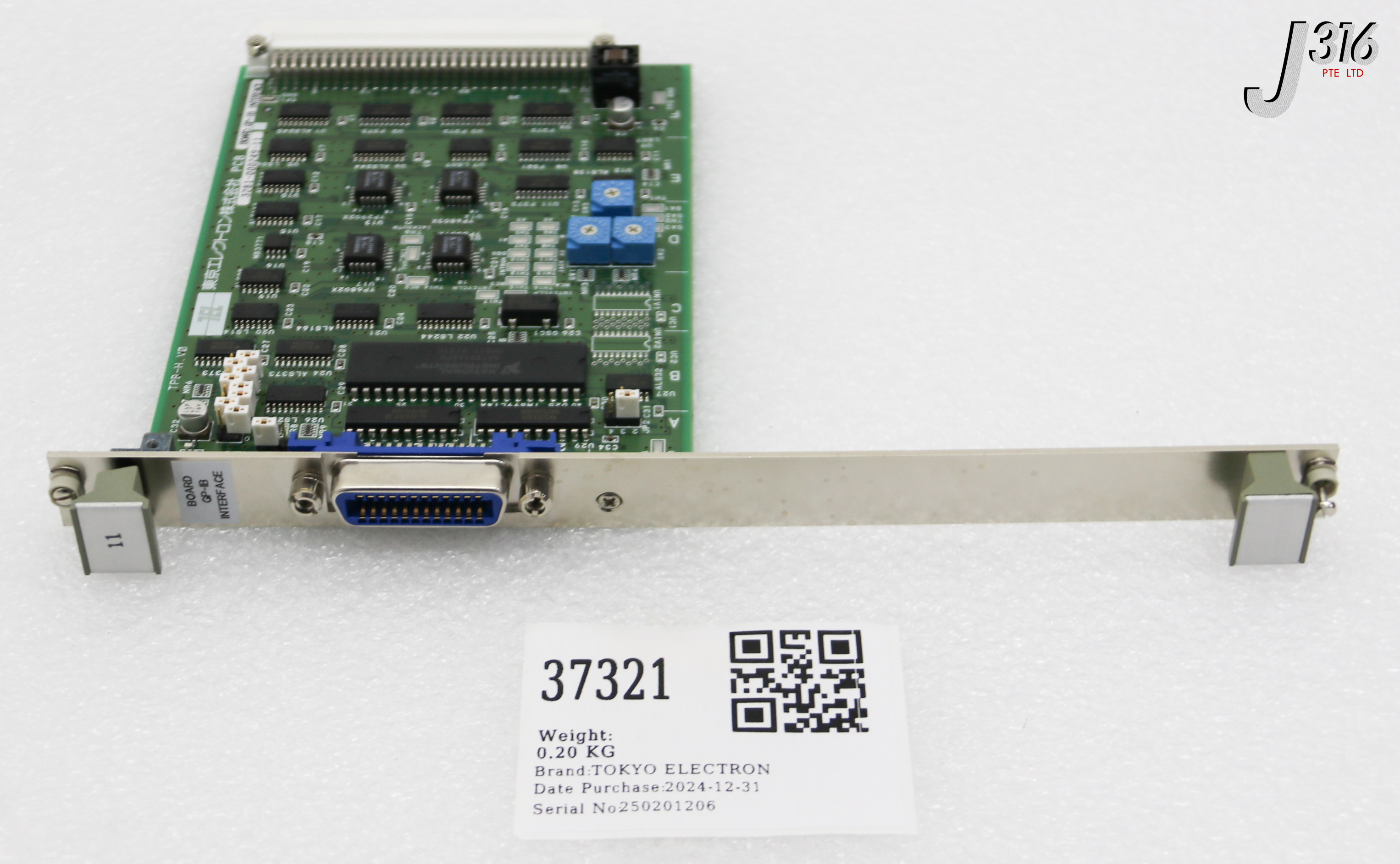 37321 TOKYO ELECTRON PCB, GP-IB INTERFACE BD 3281-000249-11