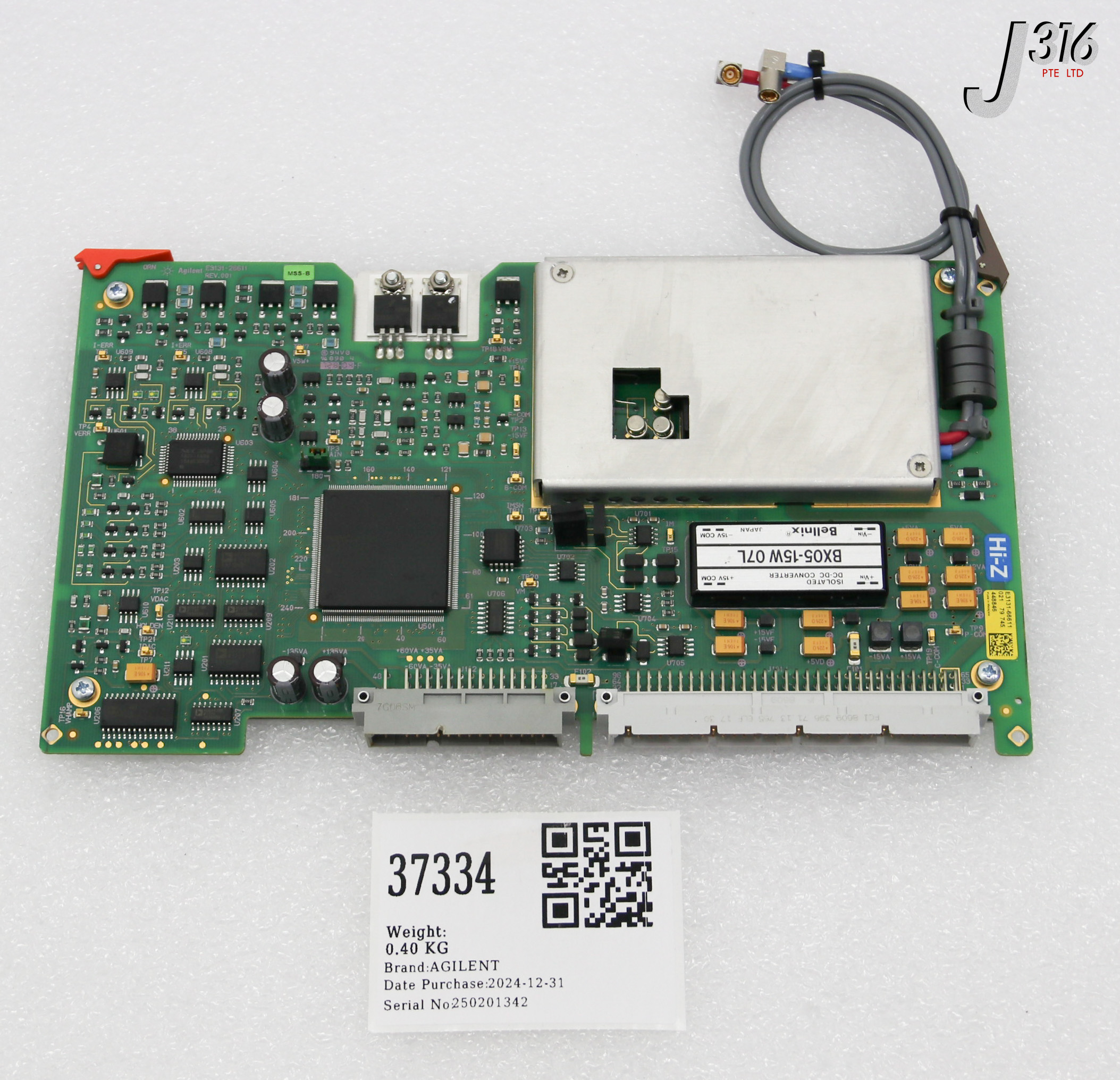 37334 AGILENT PCB ASSY, MEDIUM POWER SOURCE MONITOR UNIT, E3131-26611 E3131-66611