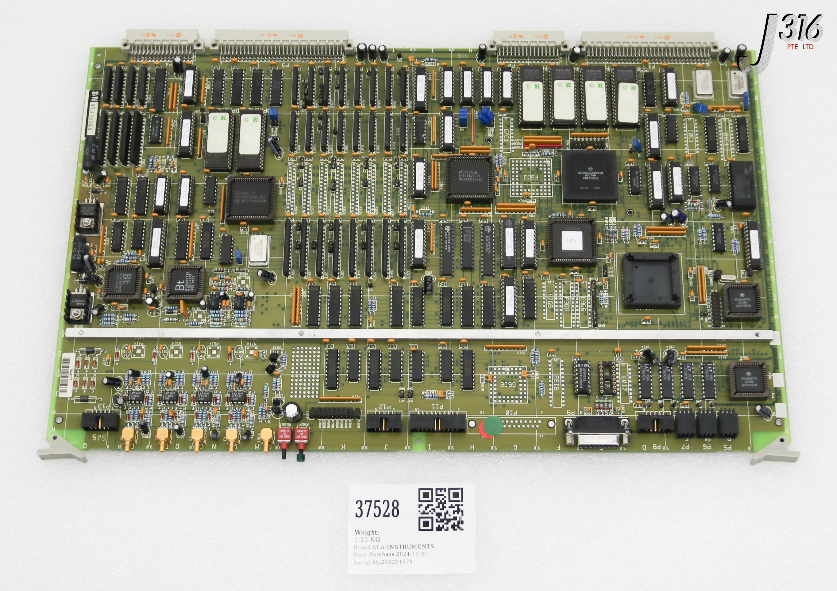 37528 KLA INSTRUMENTS PCB, GH CONTROLLER ASSY, 073-805000-00 710-805000-51