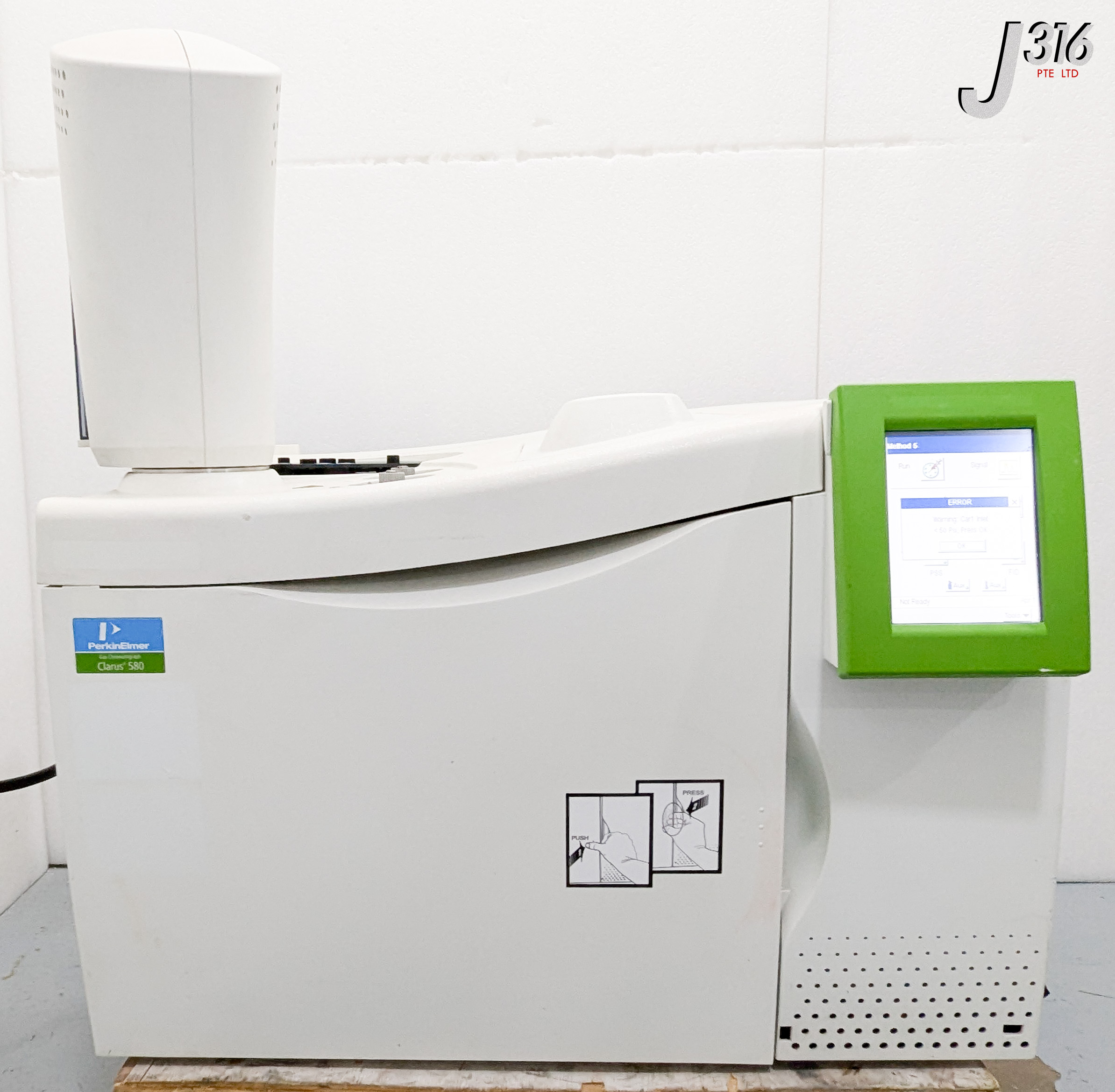 37613 PERKIN ELMER GAS CHROMATOGRAPH P/N: N6519581 CLARUS 580